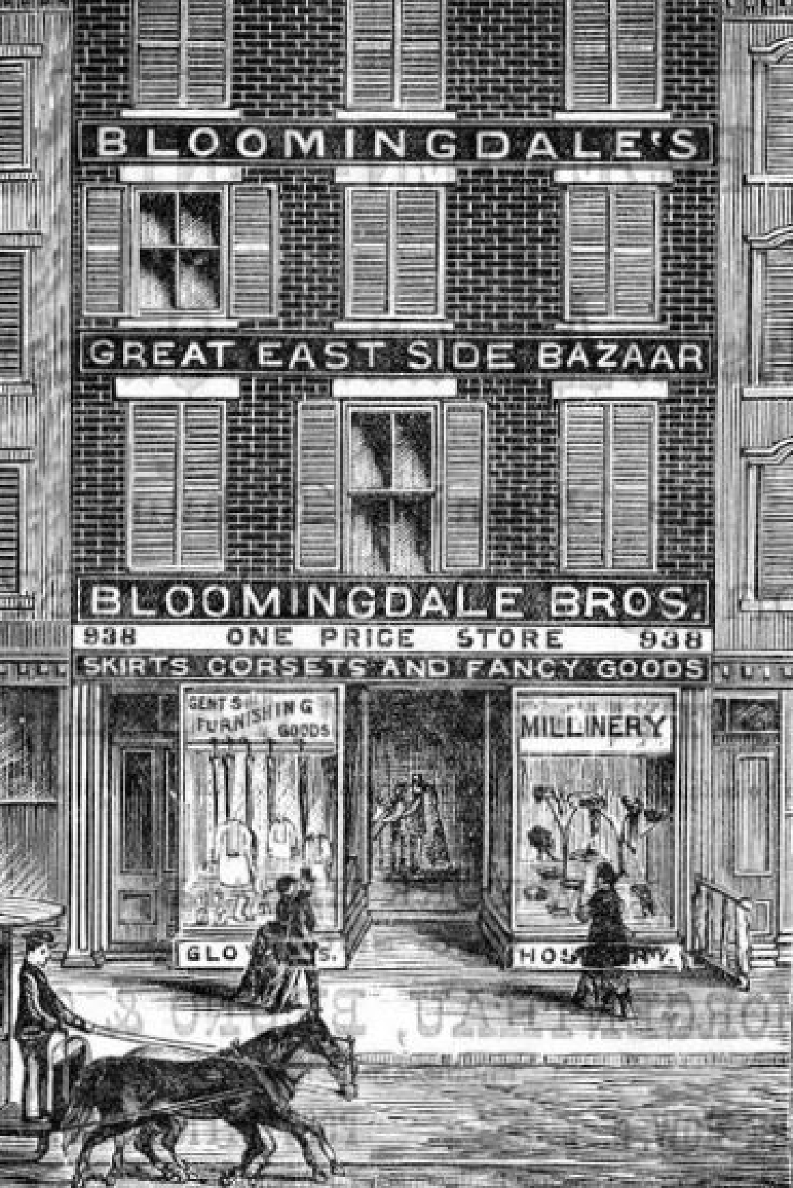 متجر بلومينغديل الأول، 1872