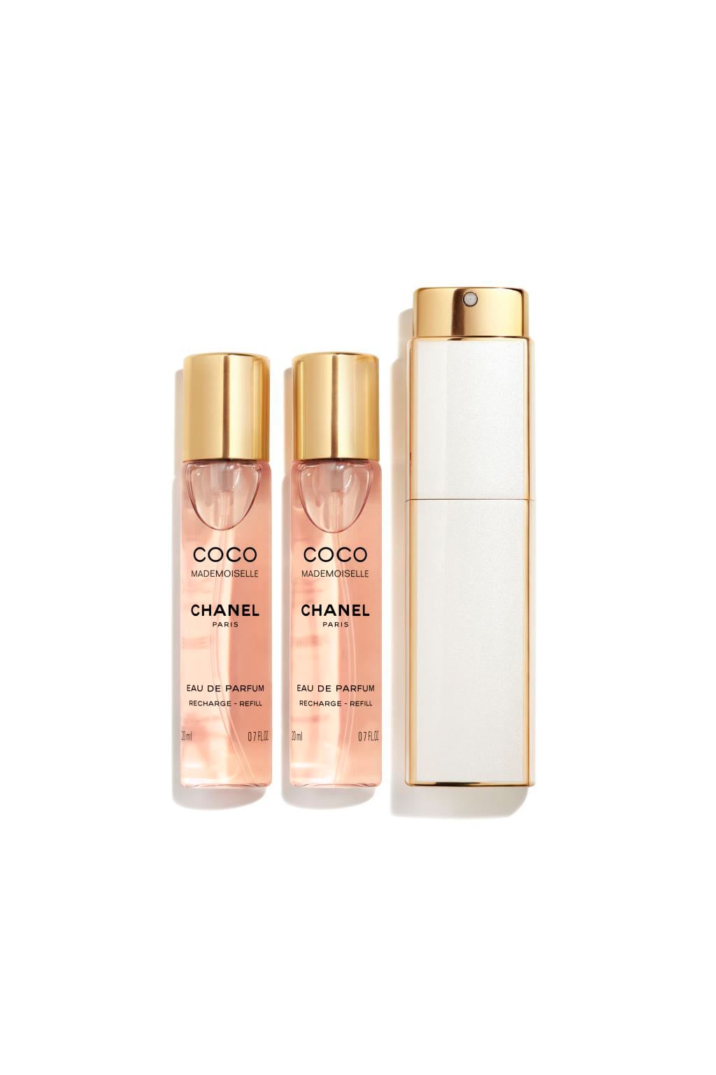 بخاخ برأس دوّار لماء العطر COCO MADEMOISELLE TWIST AND SPRAY Eau de Parfum rechargeable