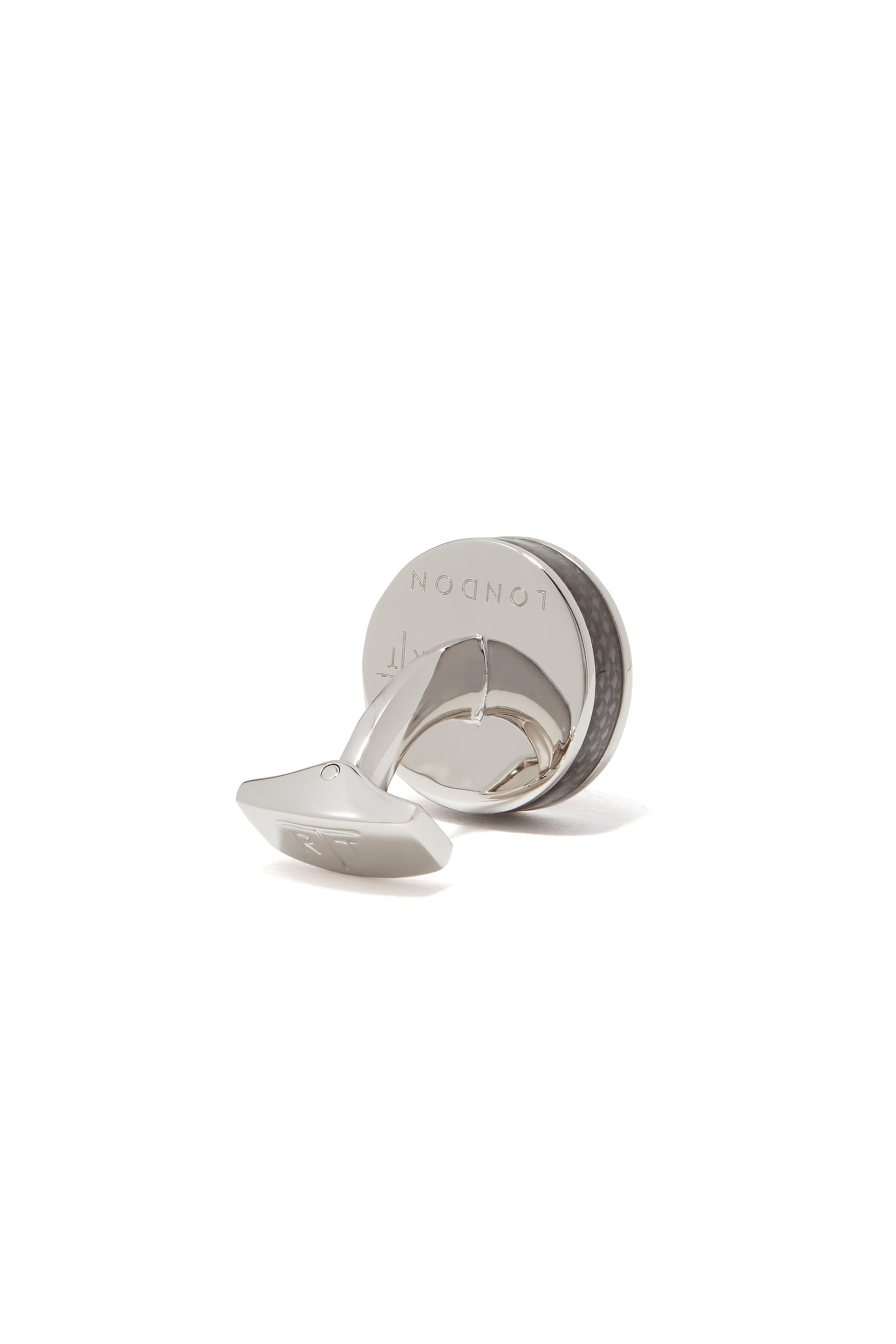 Carbon-Fibre Tablet Cufflinks
