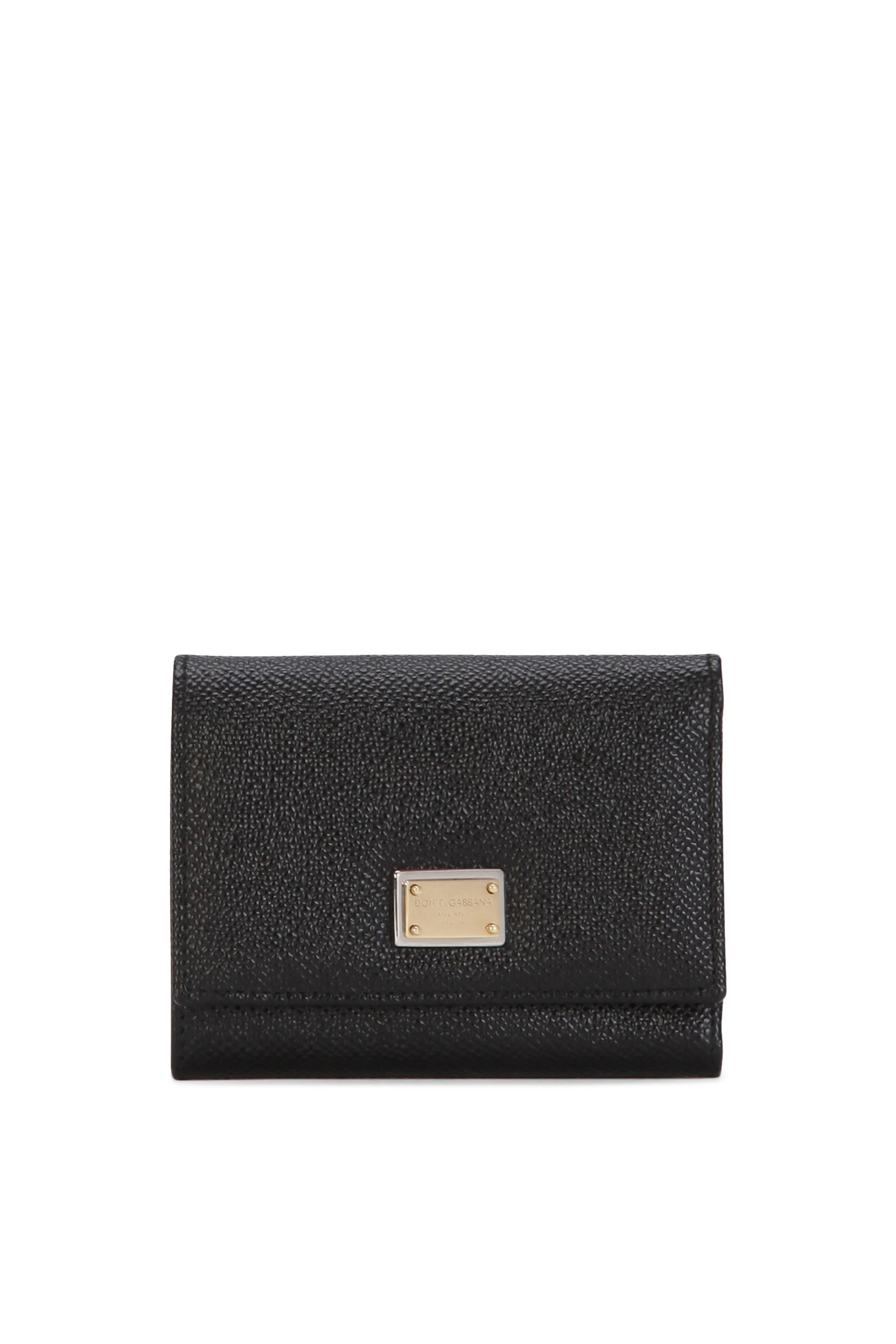 Dauphine DG Logo Calfskin Wallet