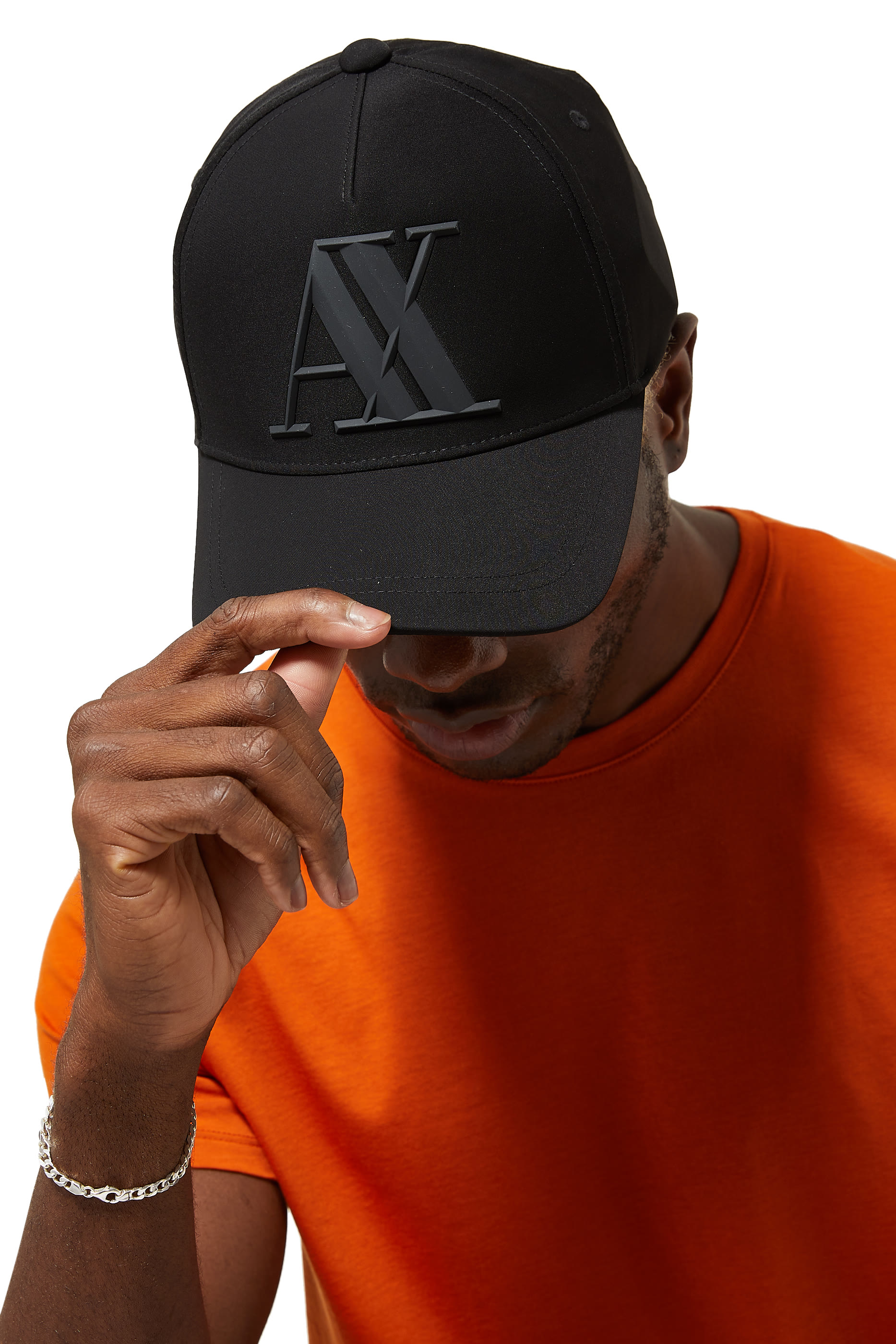 Rubber Logo Baseball Cap