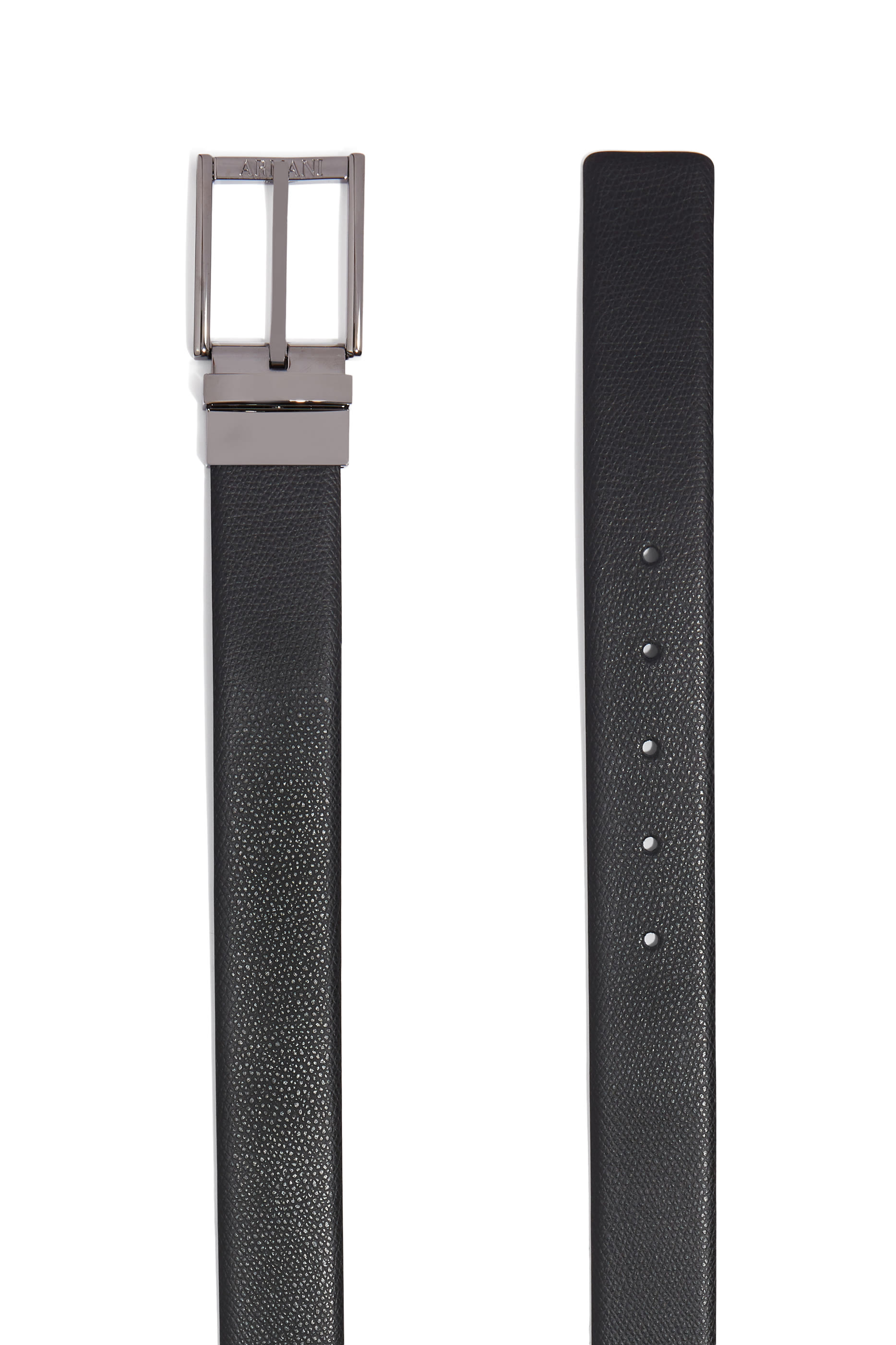 Reversible Leather Buckle Belt