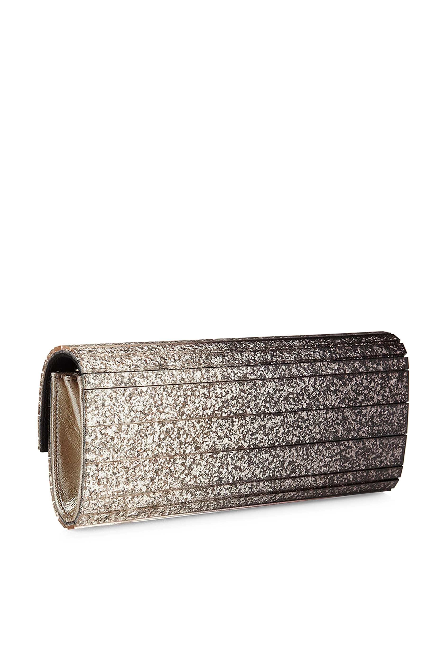 Sweetie Dégradé Glitter Plexi Clutch