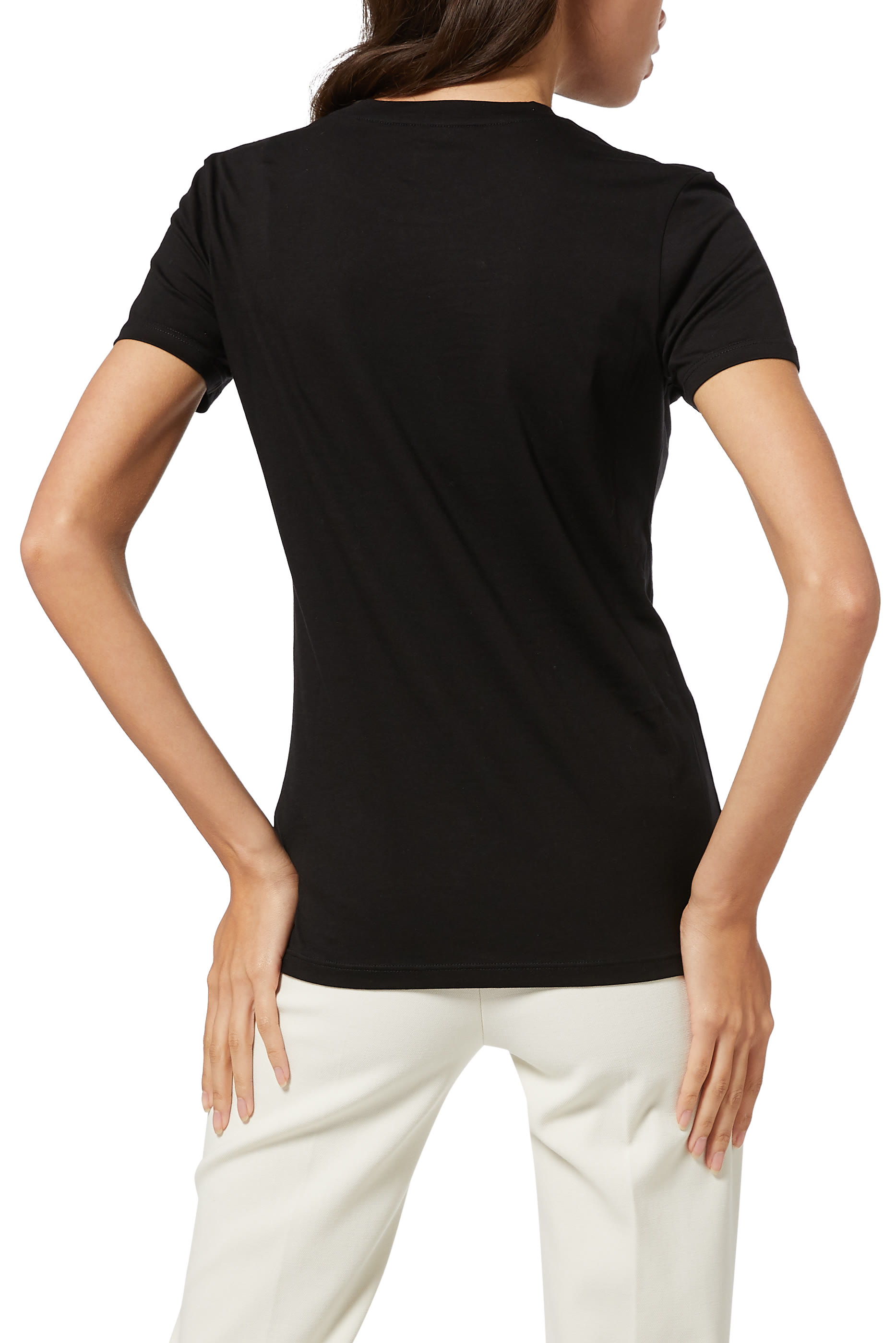 Grey Cotton T-Shirt