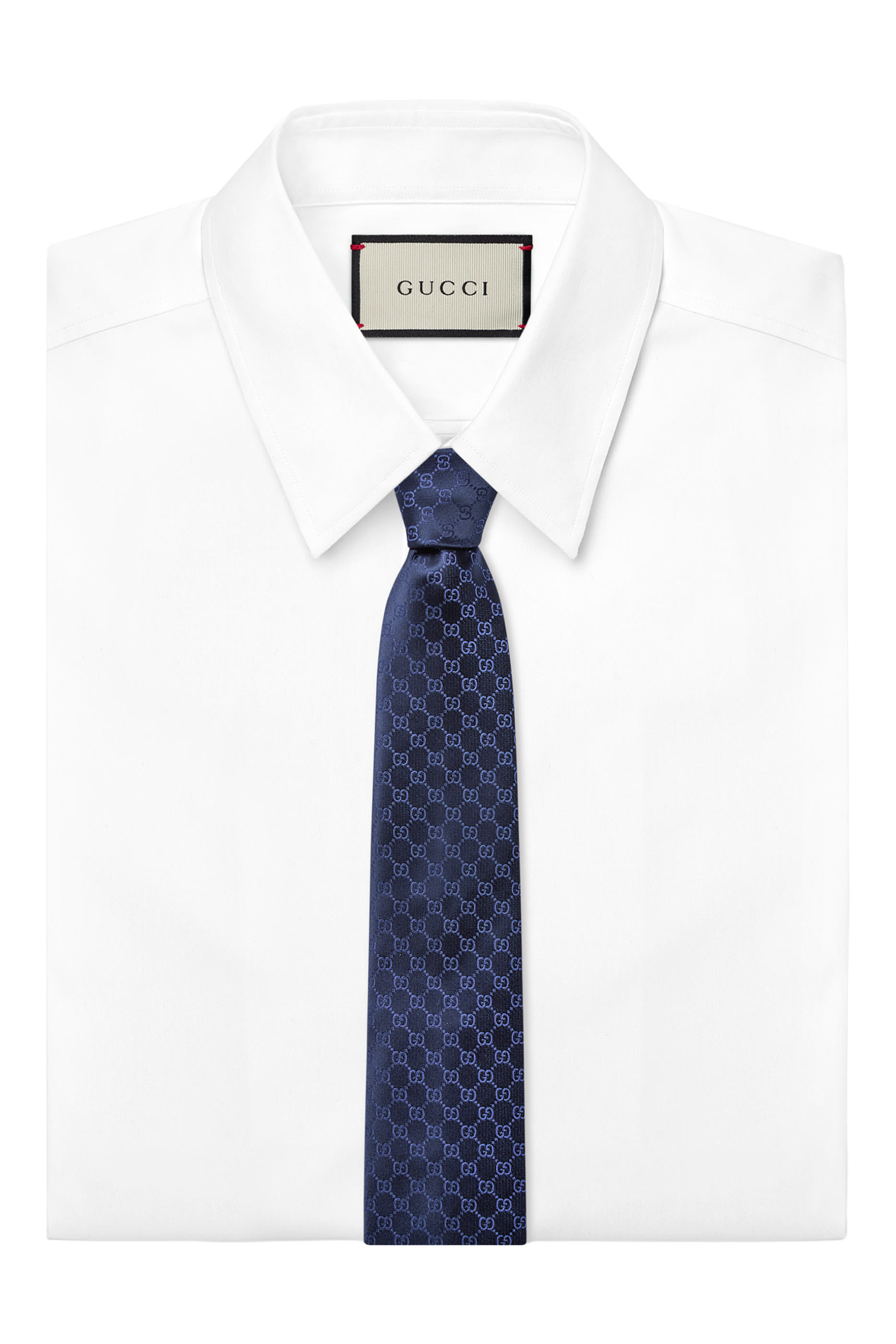GG Pattern Silk Tie