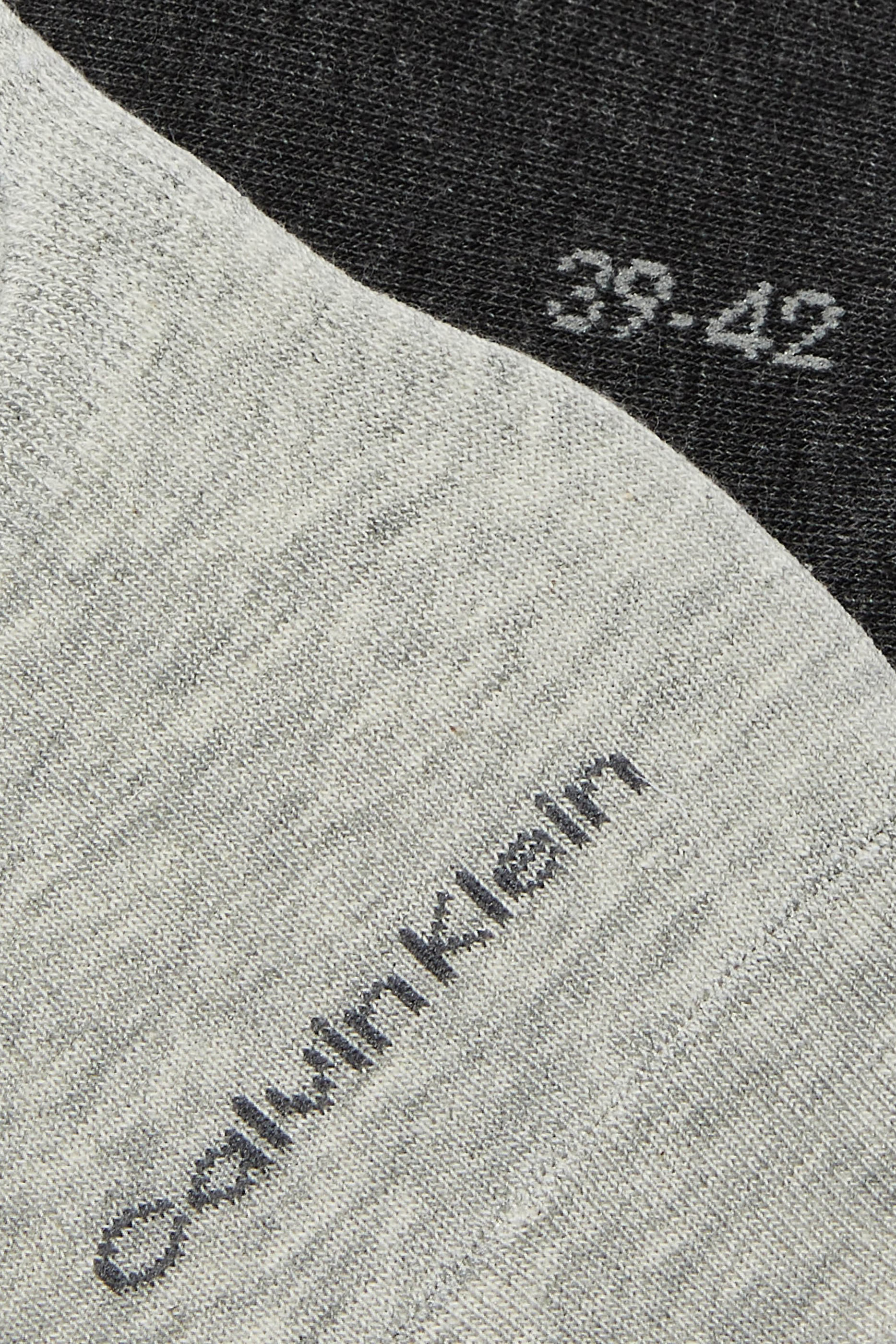 Luca Combed Cotton Trainer Socks, Set of Two