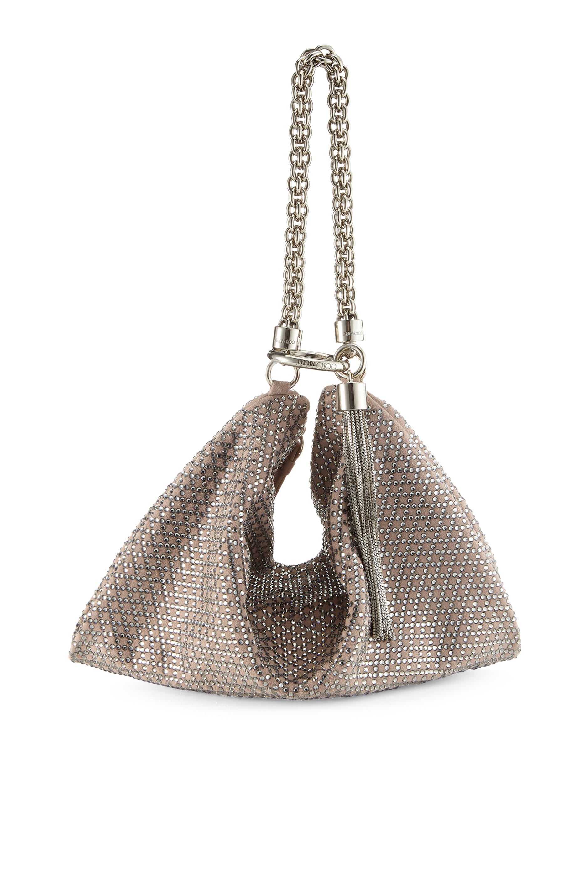 Callie Diamond Motif Suede Clutch Bag