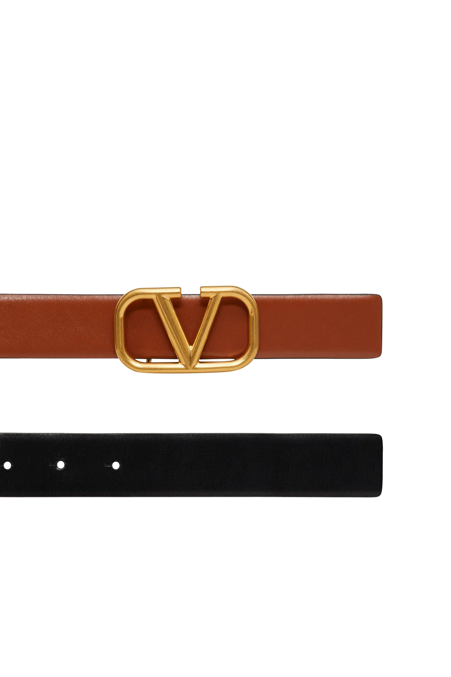  VLogo Reversible Leather Belt
