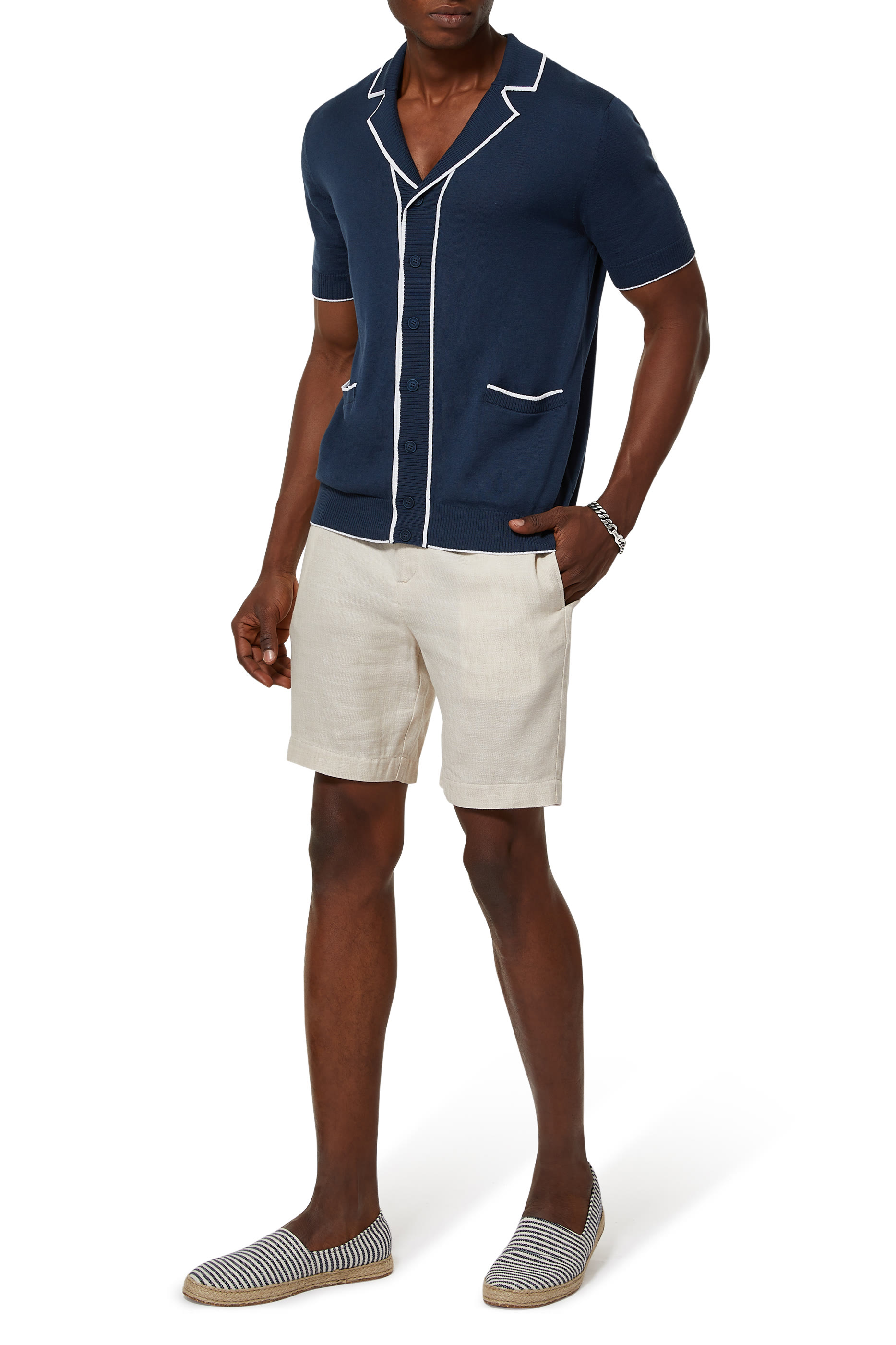  Felipe Linen Shorts