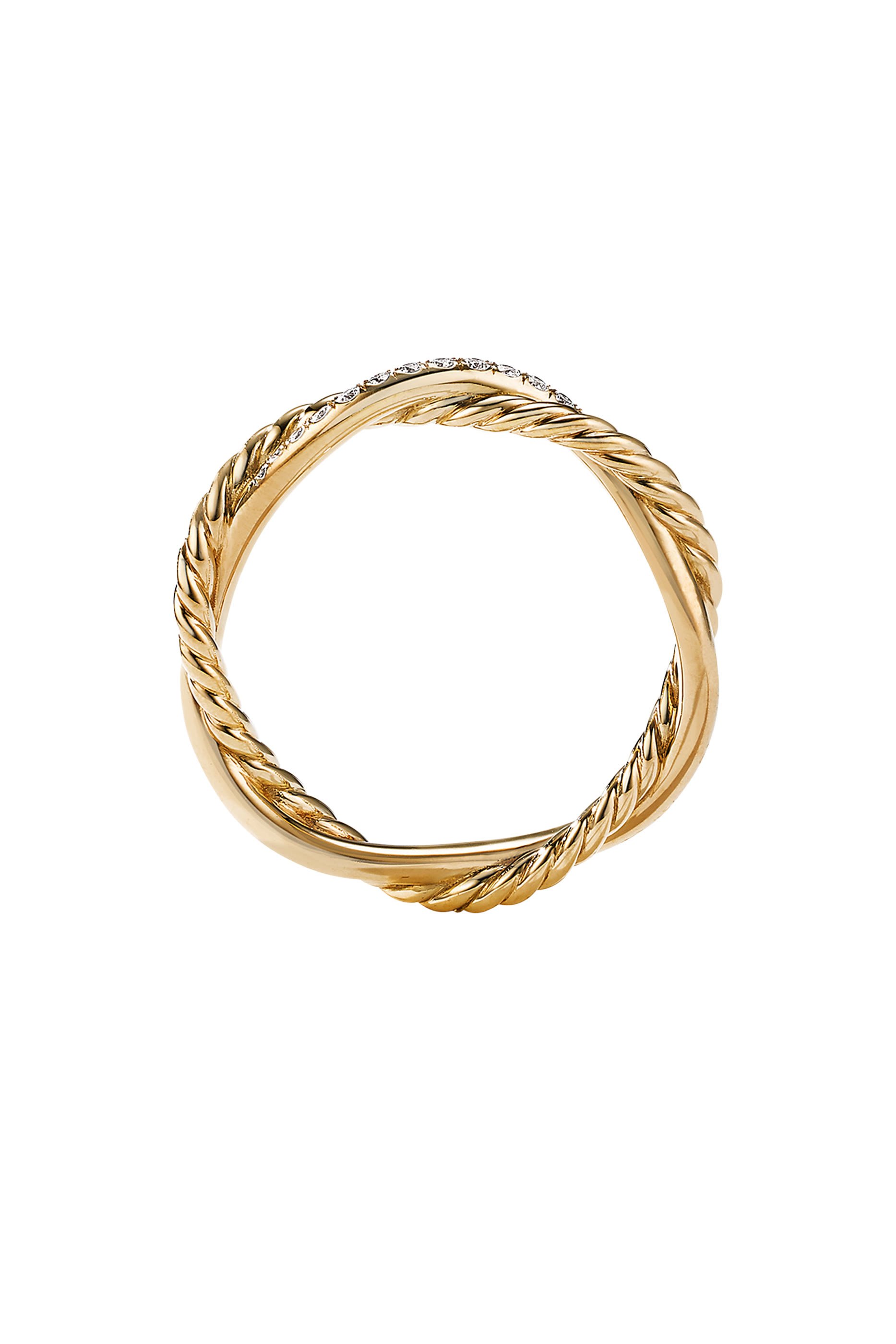 Petite Infinity Twisted Ring