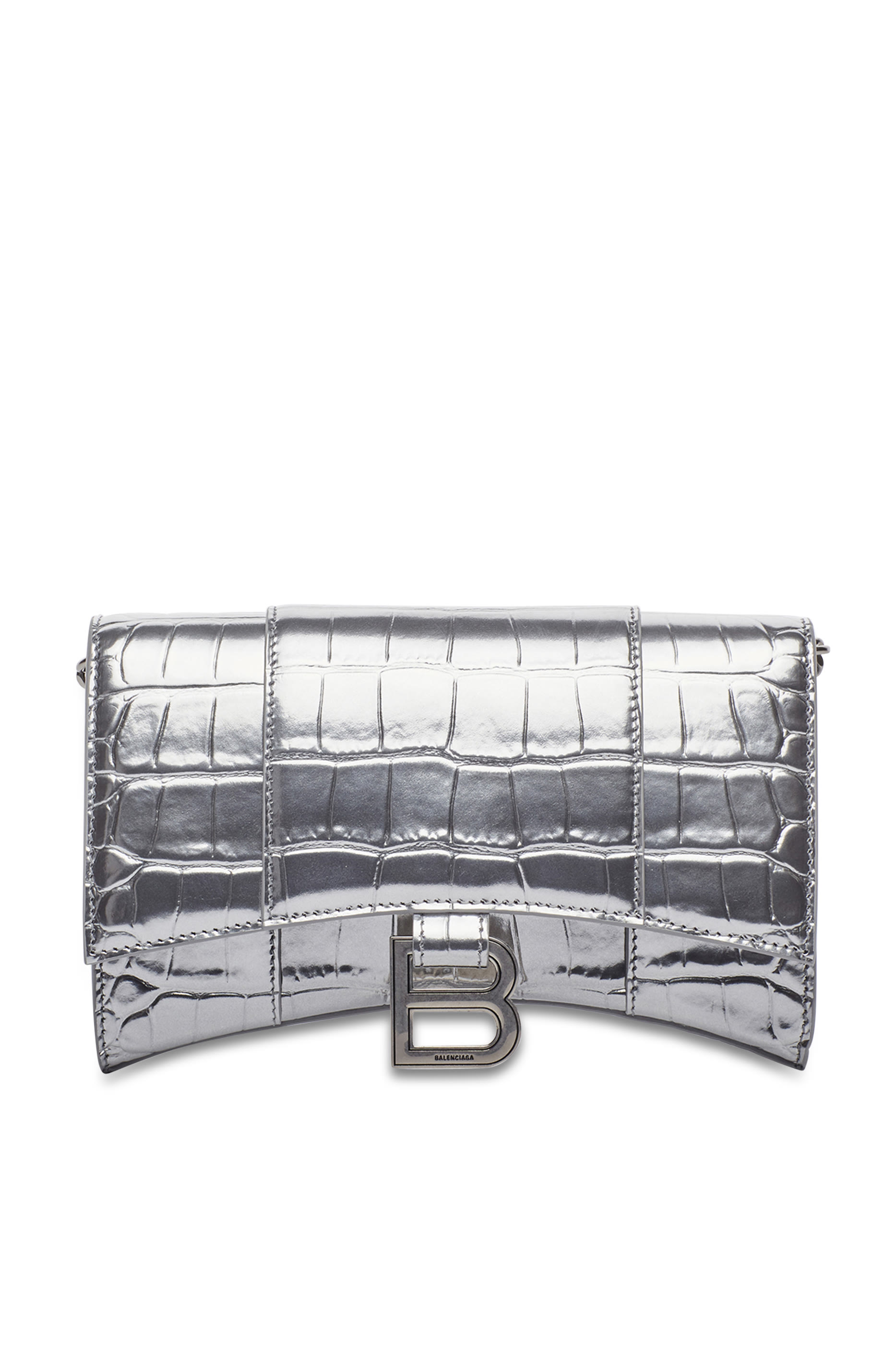 Hour Glass Wallet Chain Bag