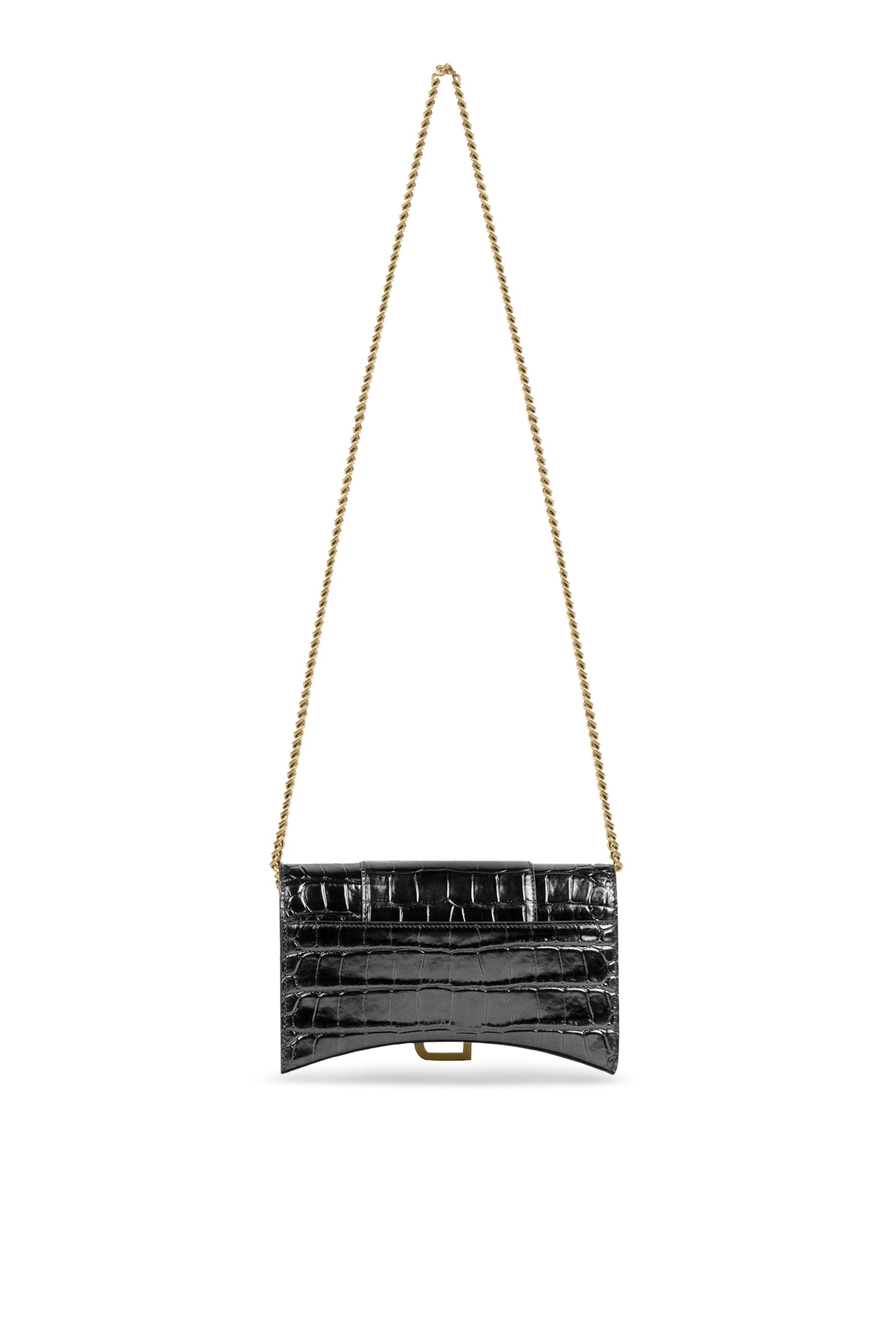 Hour Glass Wallet Chain Bag