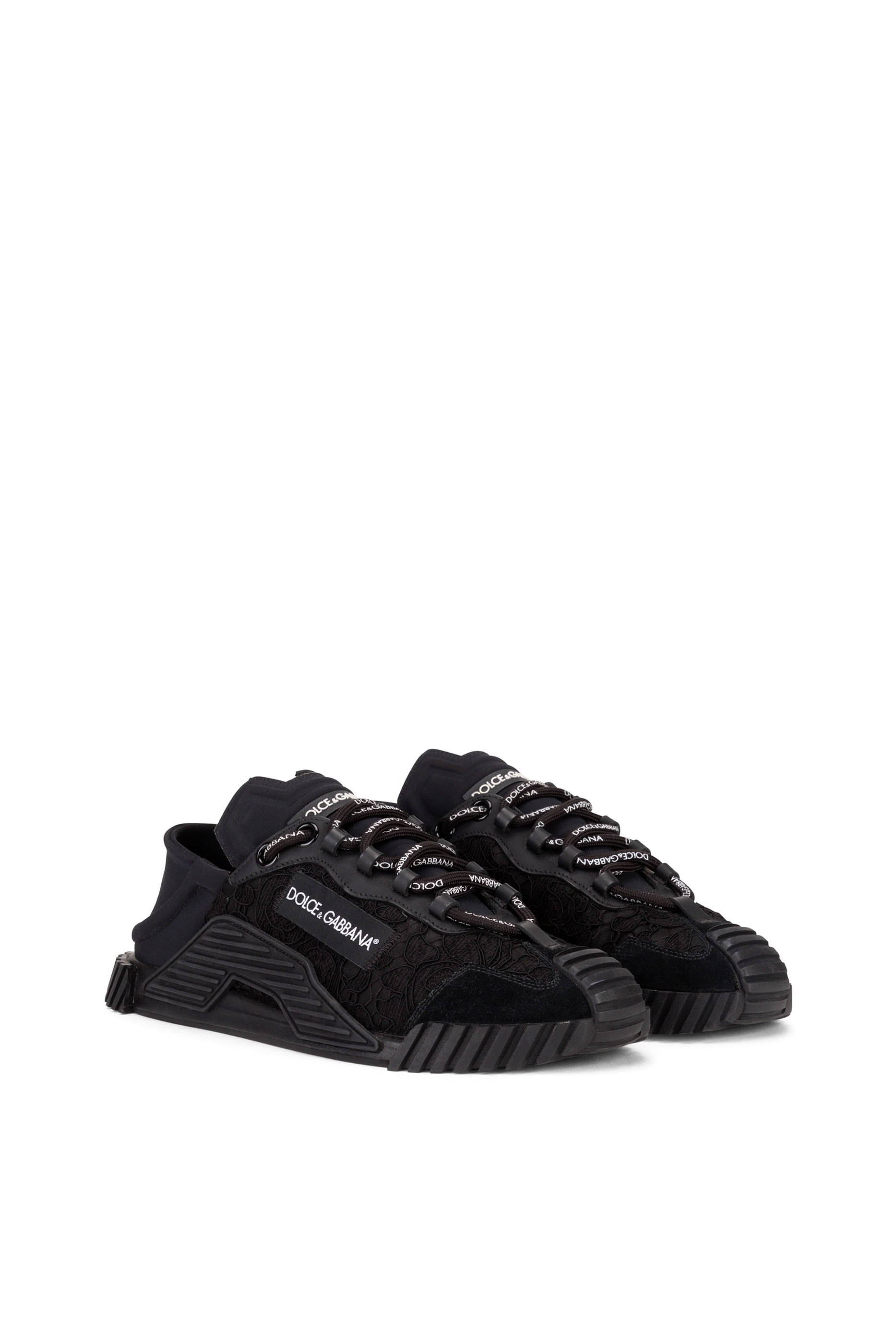 Mixed-Materials NS1 Slip-On Sneakers