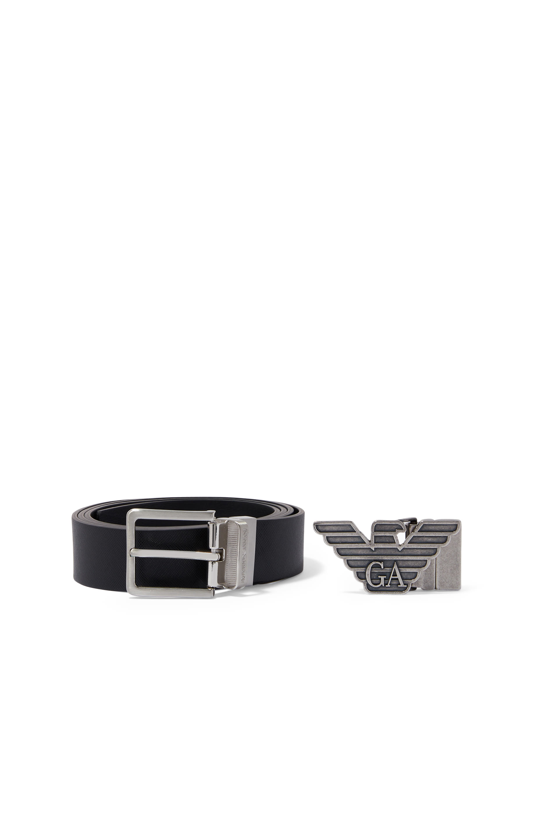 EA Interchangeable Buckle Reversible Belt