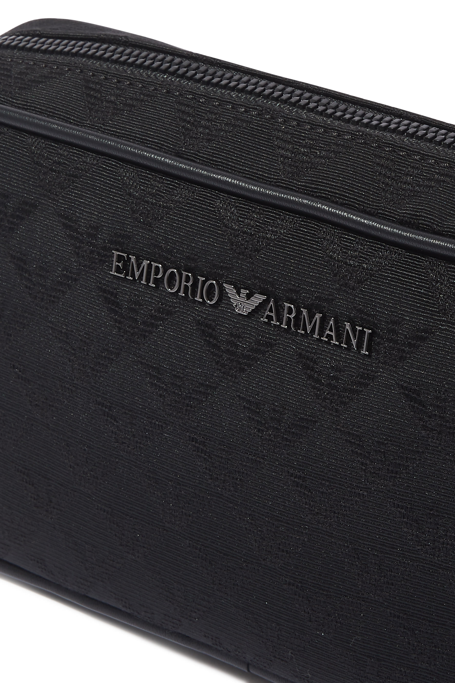 EA Monogram Wash Bag