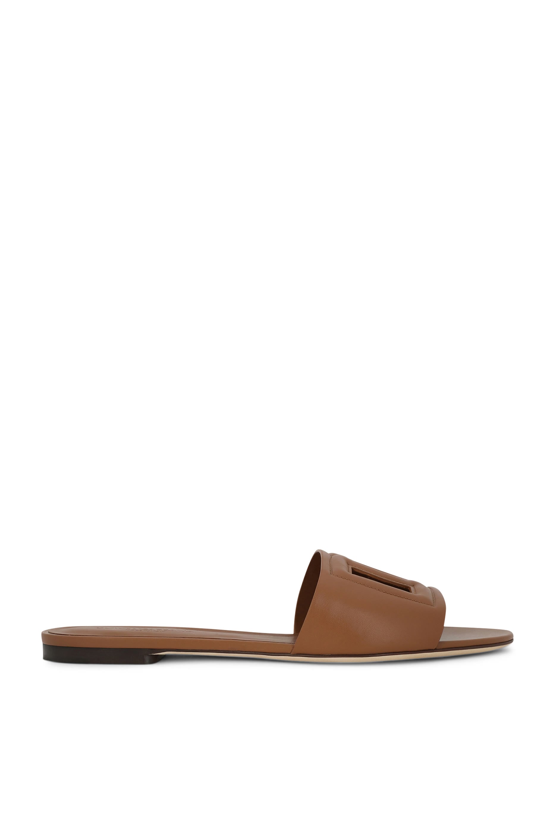 Calfskin Sliders with DG Logo 