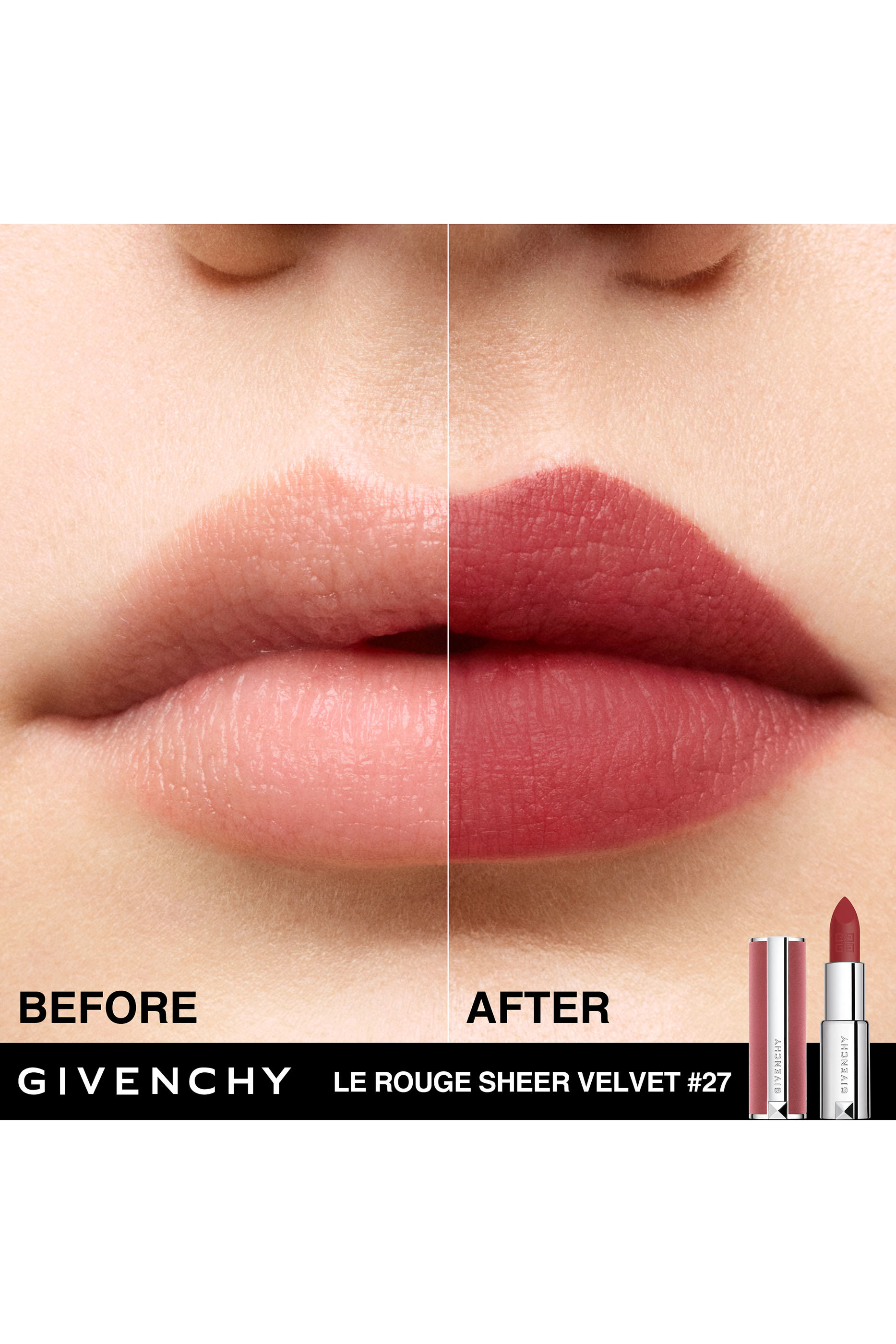 Le Rouge Sheer Velvet Matte Lipstick