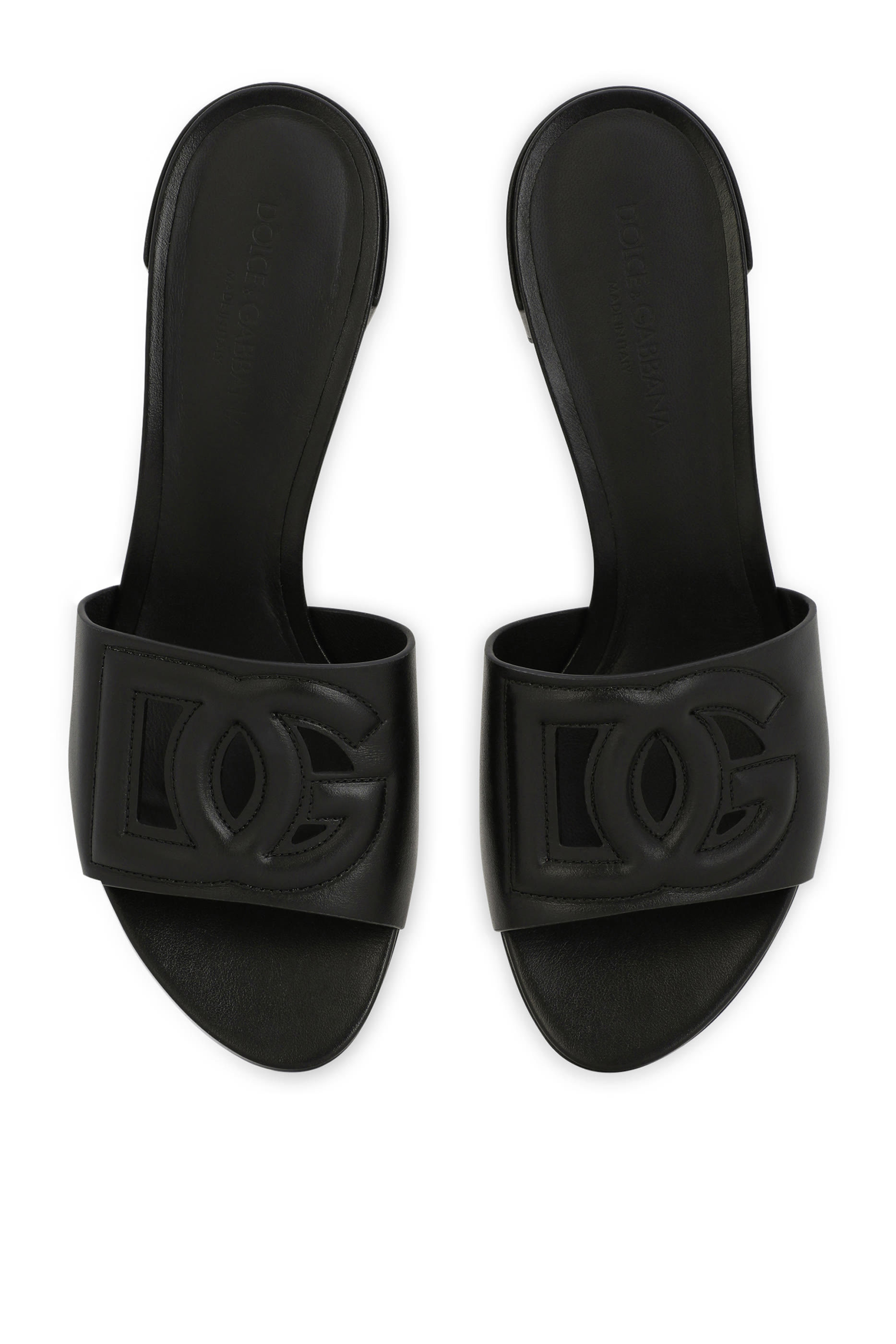 Calfskin 40 Sliders with DG Logo