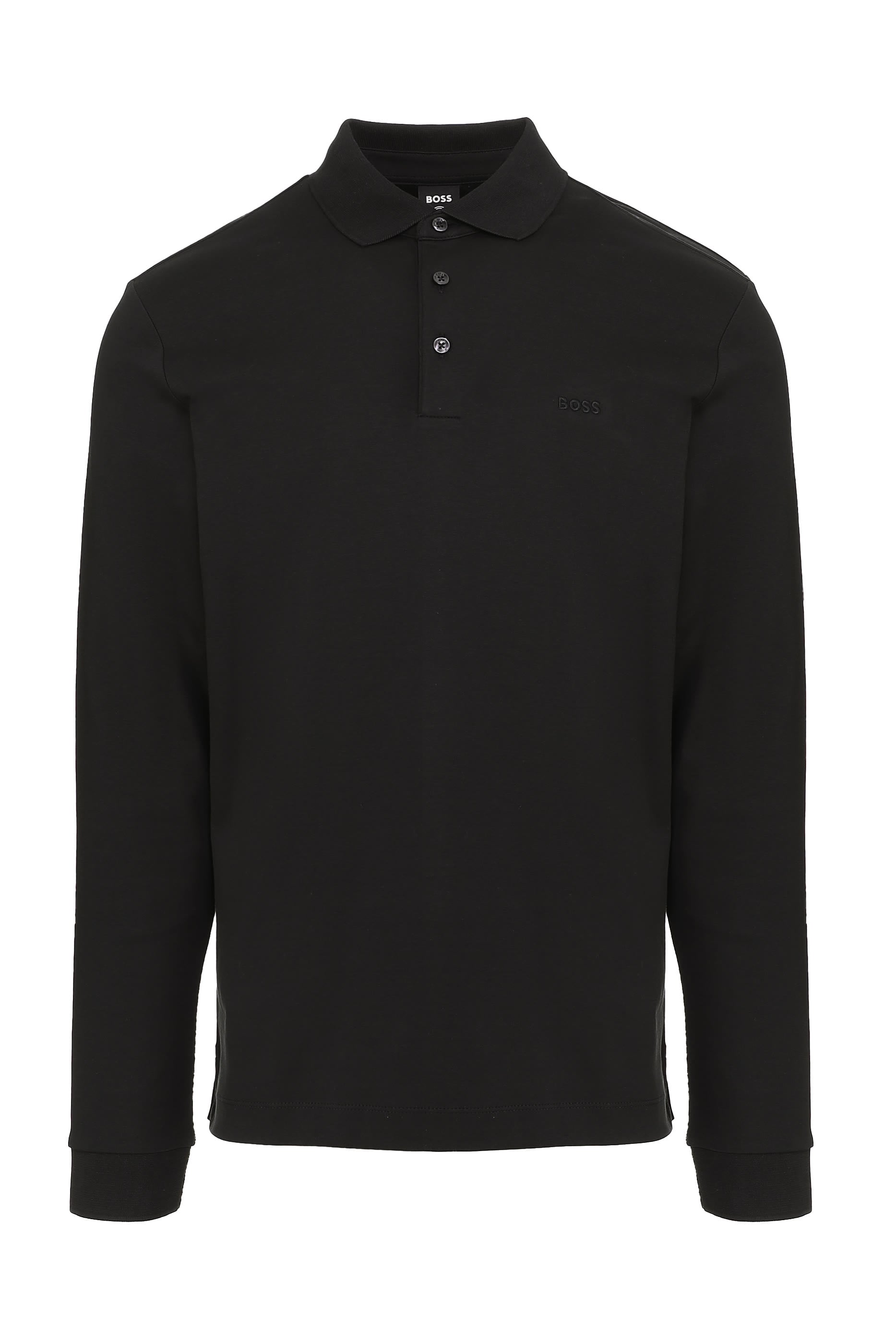 Organic-Cotton Polo Shirt With Embroidered Logo