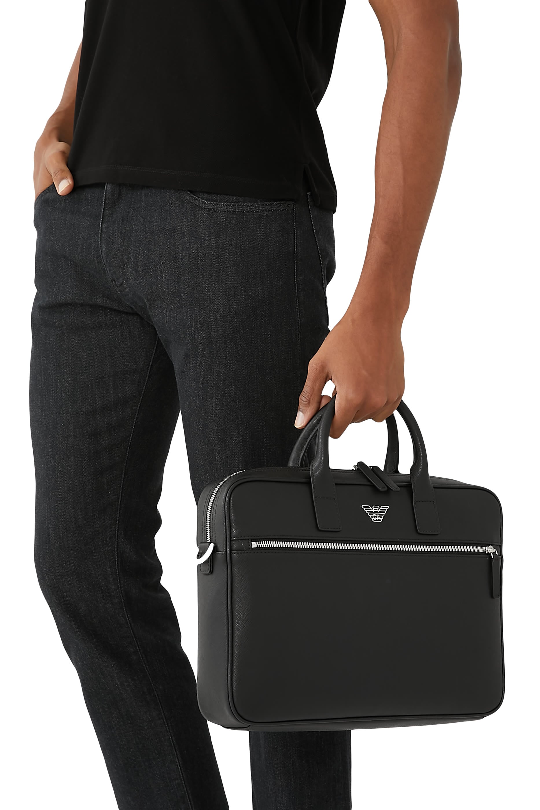  ASV Eagle Logo Business Bag