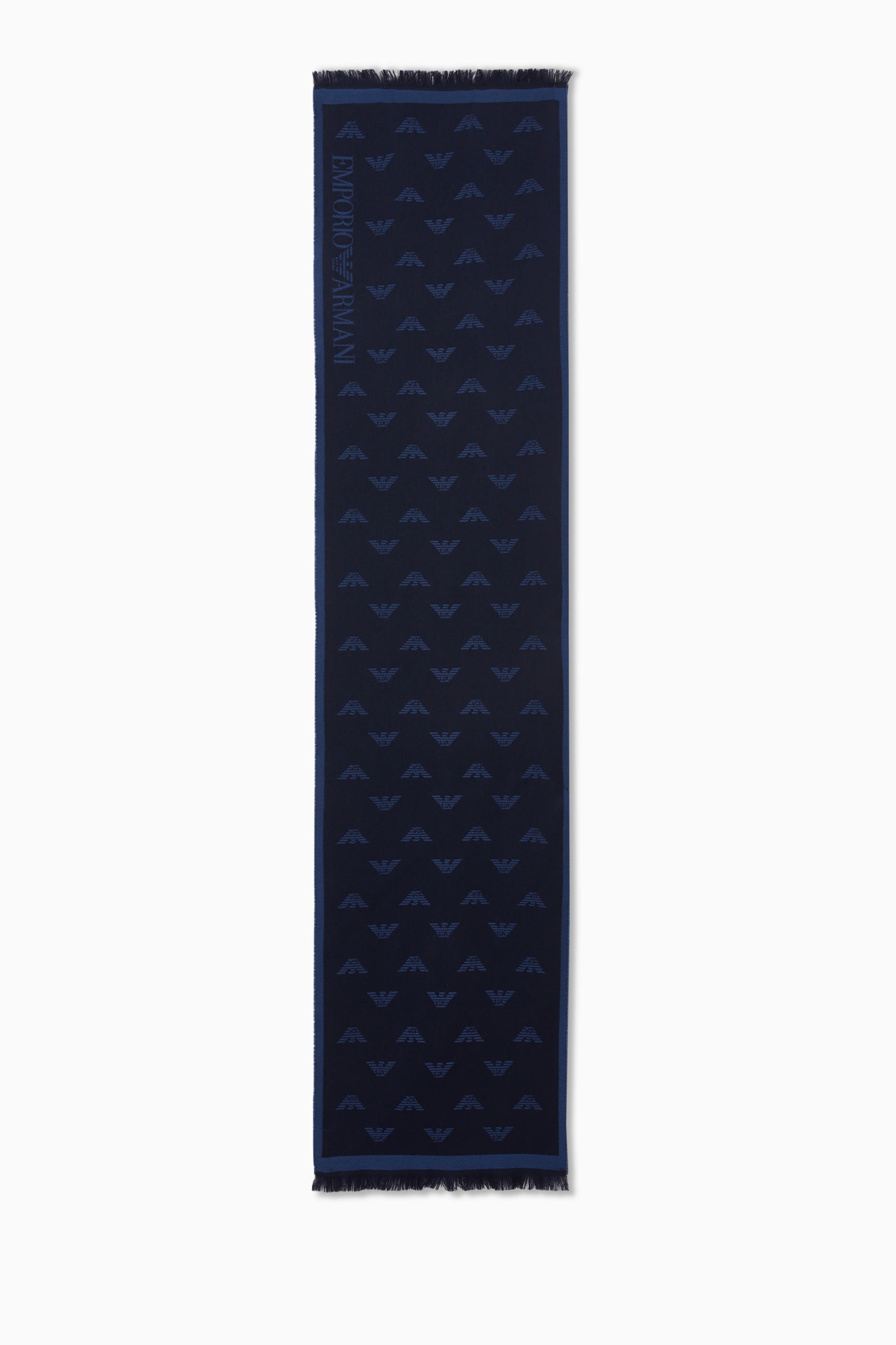 EA Macro Logo Wool Scarf