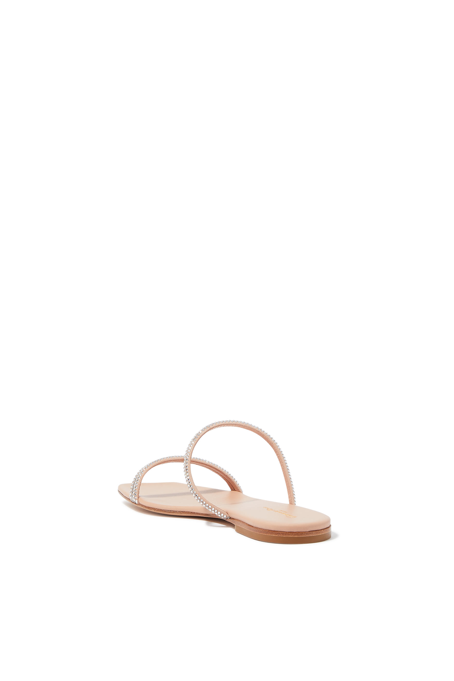 Leather Flat Sandals