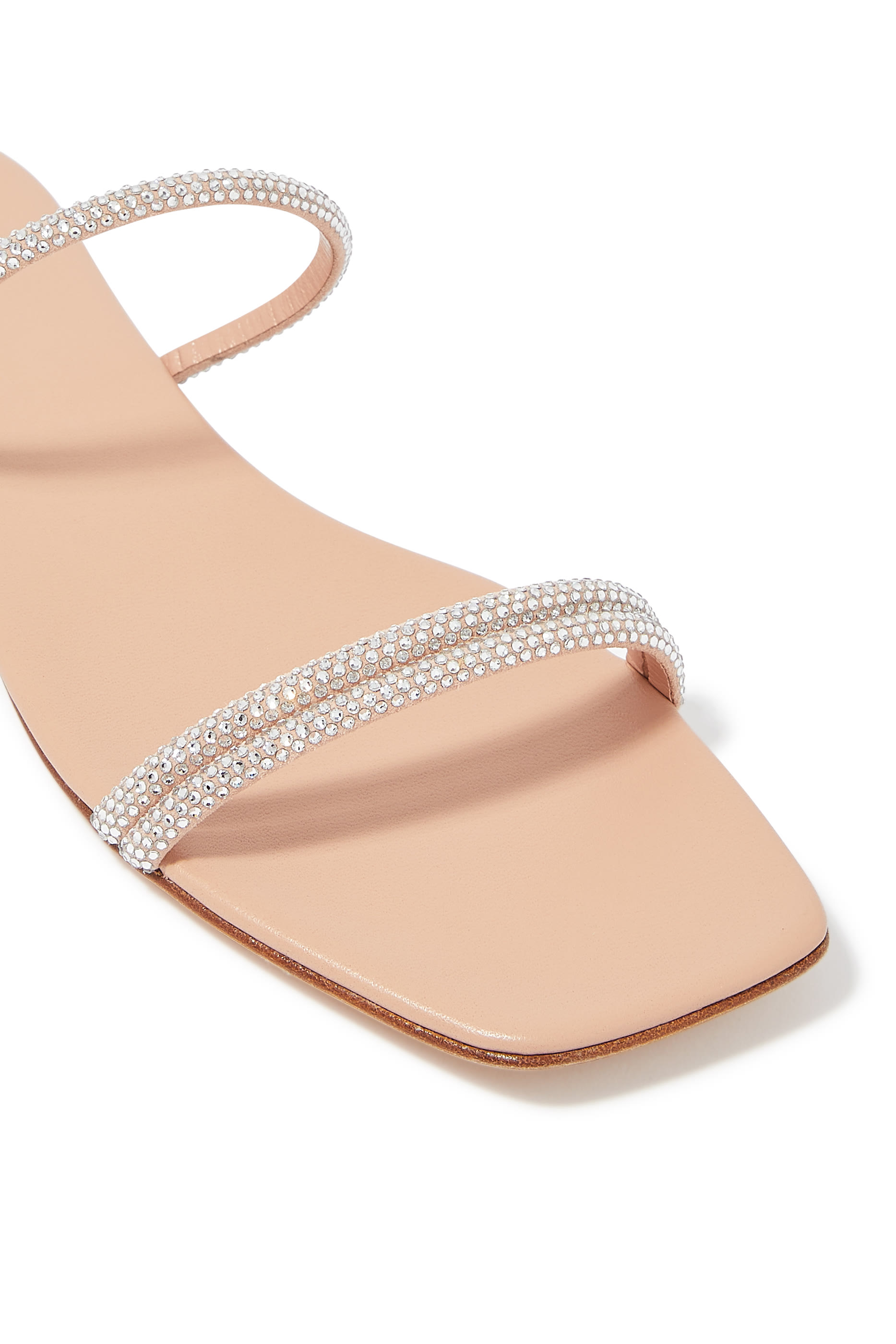 Leather Flat Sandals
