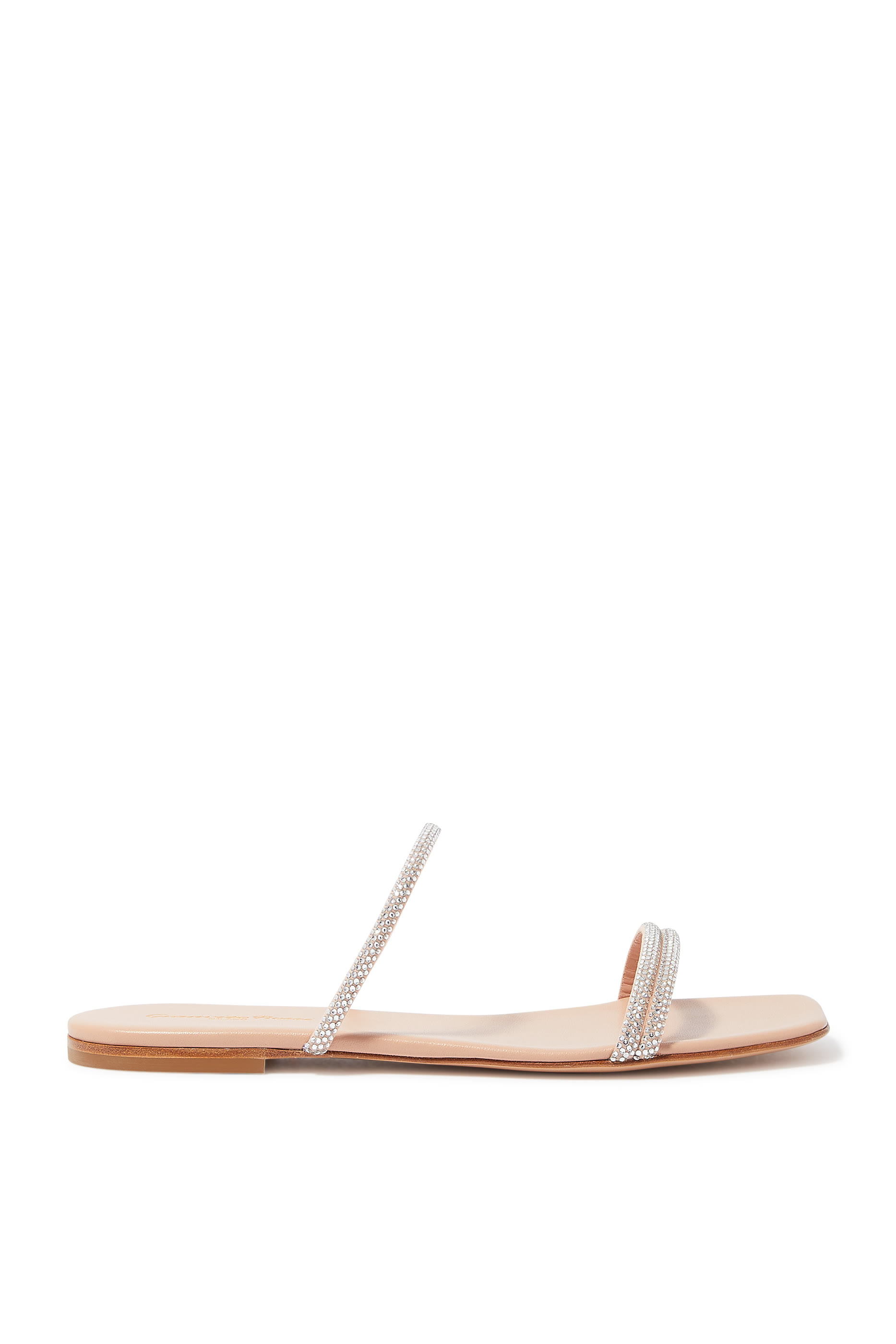 Leather Flat Sandals