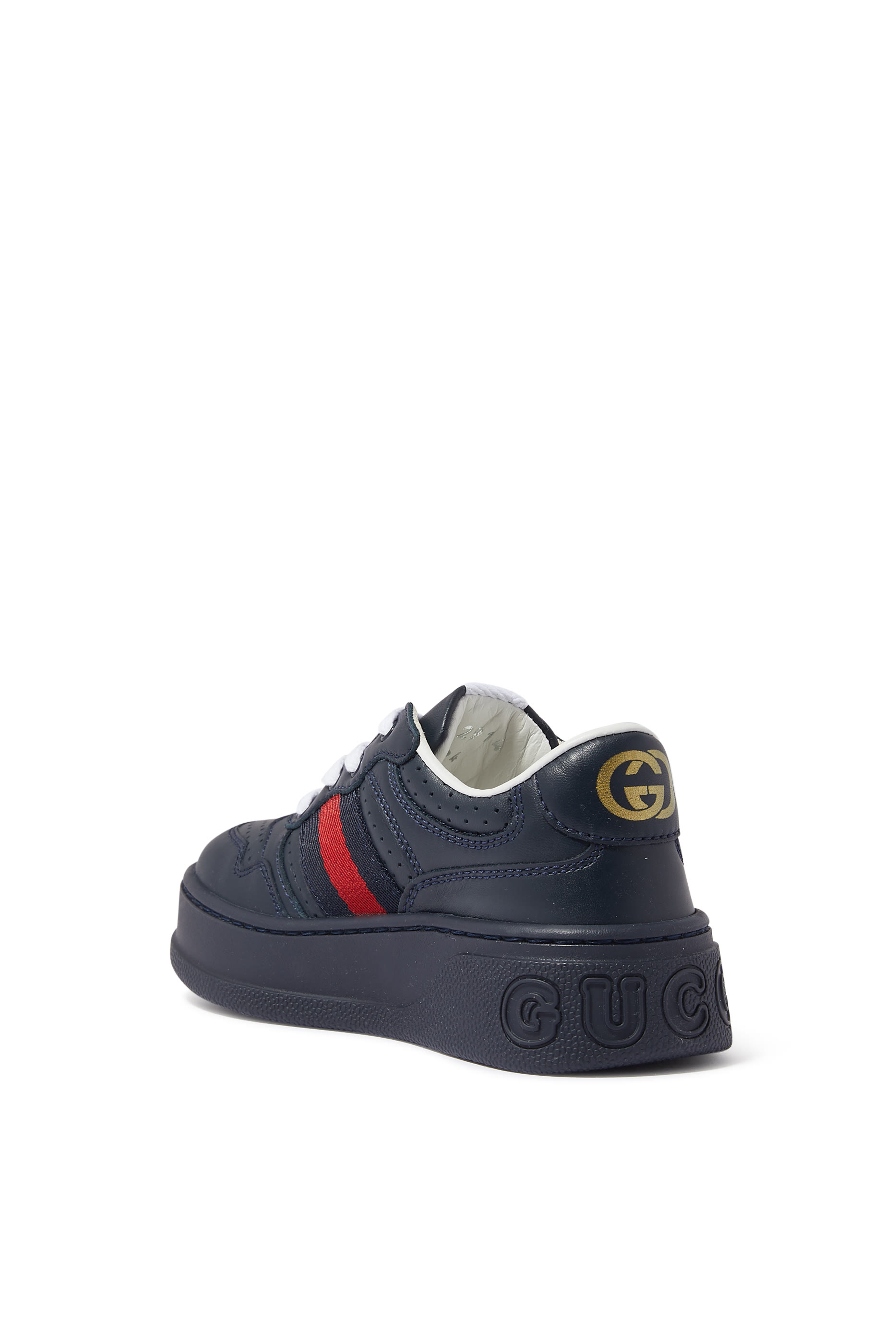 Kids Sneakers with Web Stripe