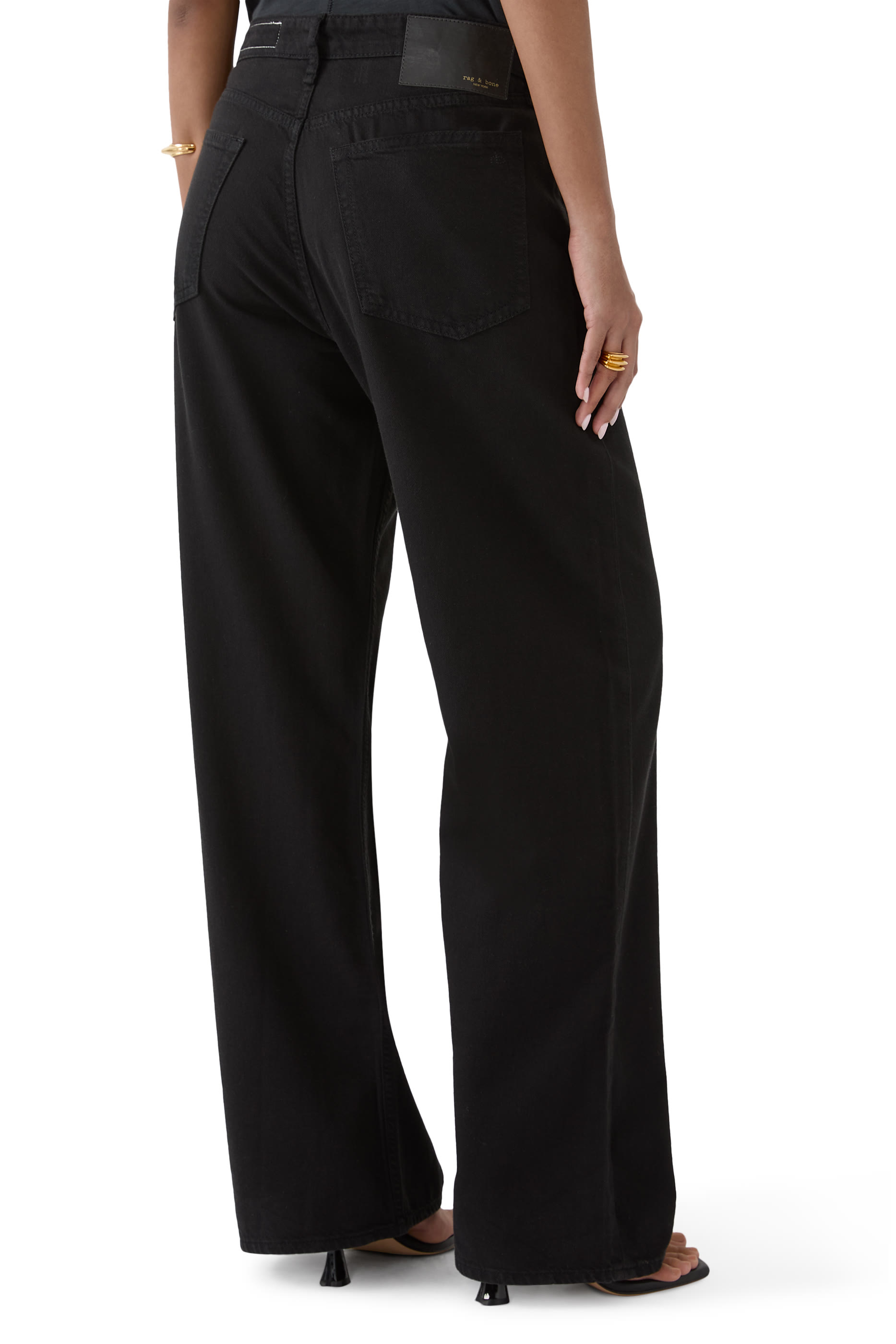 Featherweight Logan Wide-Leg Jeans