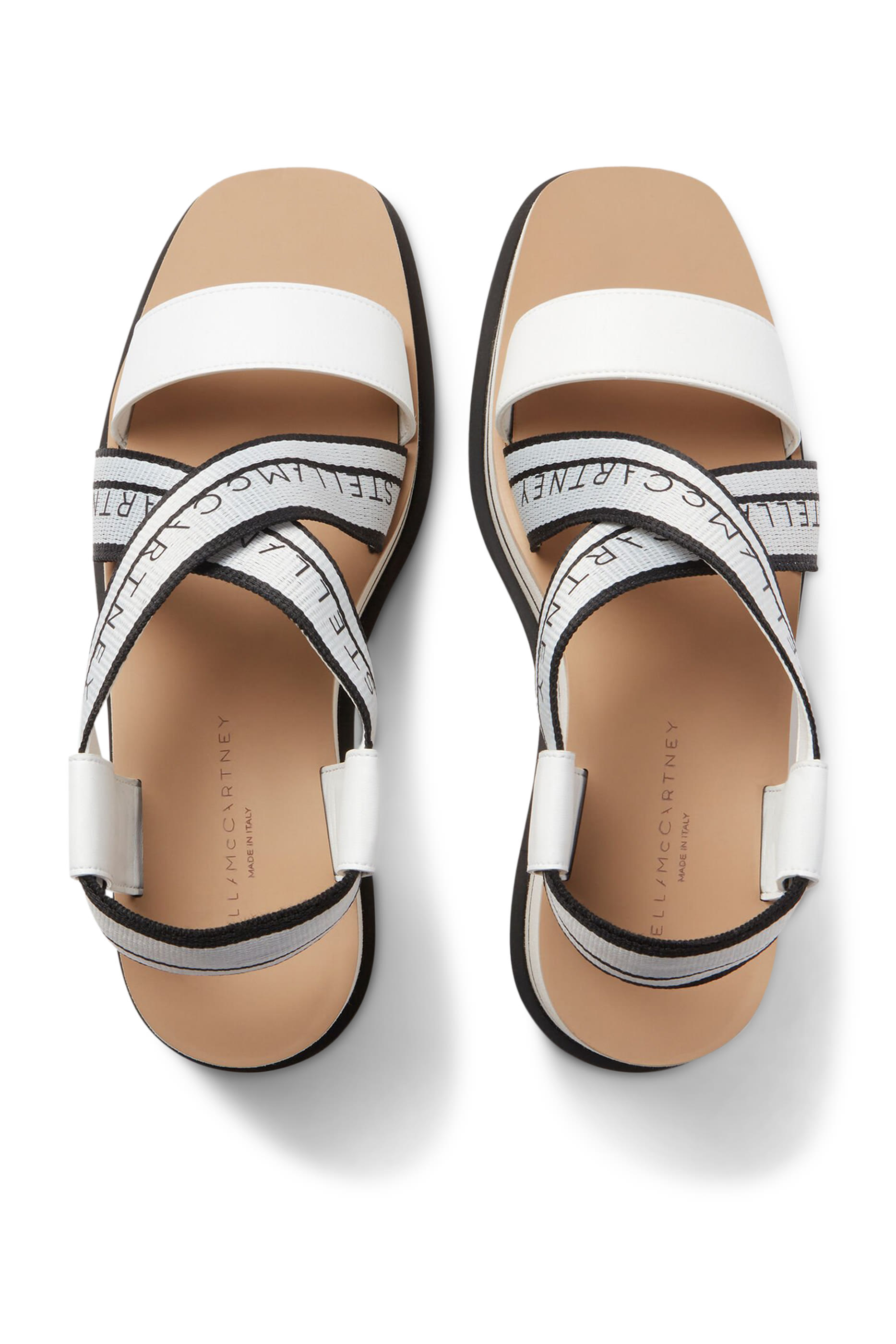 Sneak-Elyse 80 Striped Platform Sandals