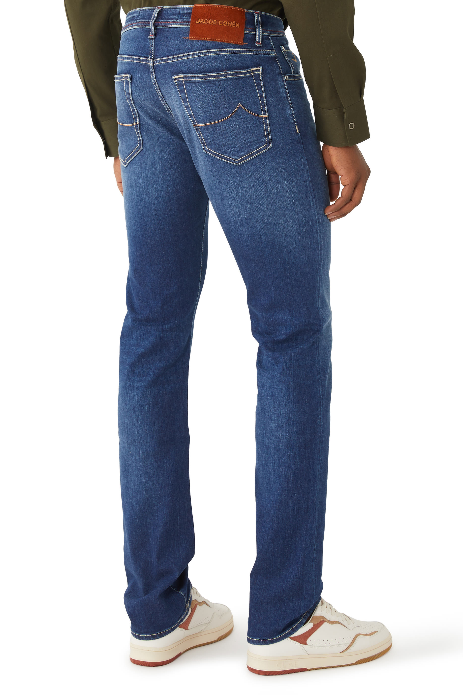 5 Pocket Regular Fit Denim Pant