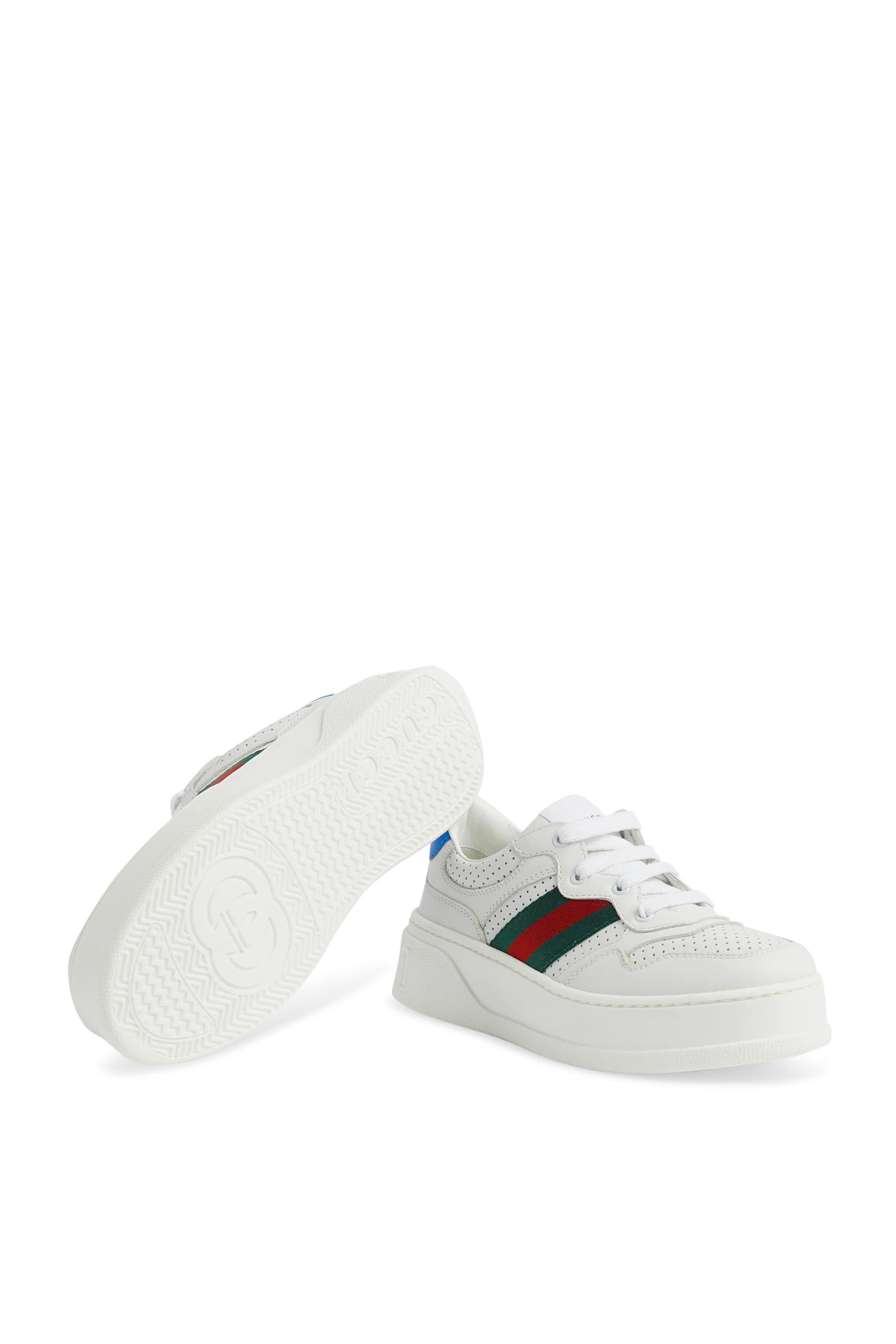 Kids Sneakers With Web Stripe