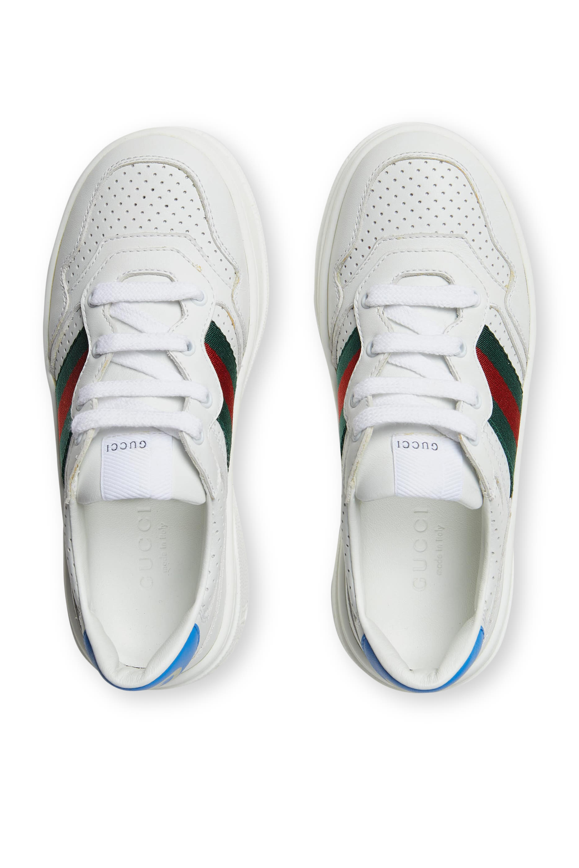 Kids Sneakers With Web Stripe