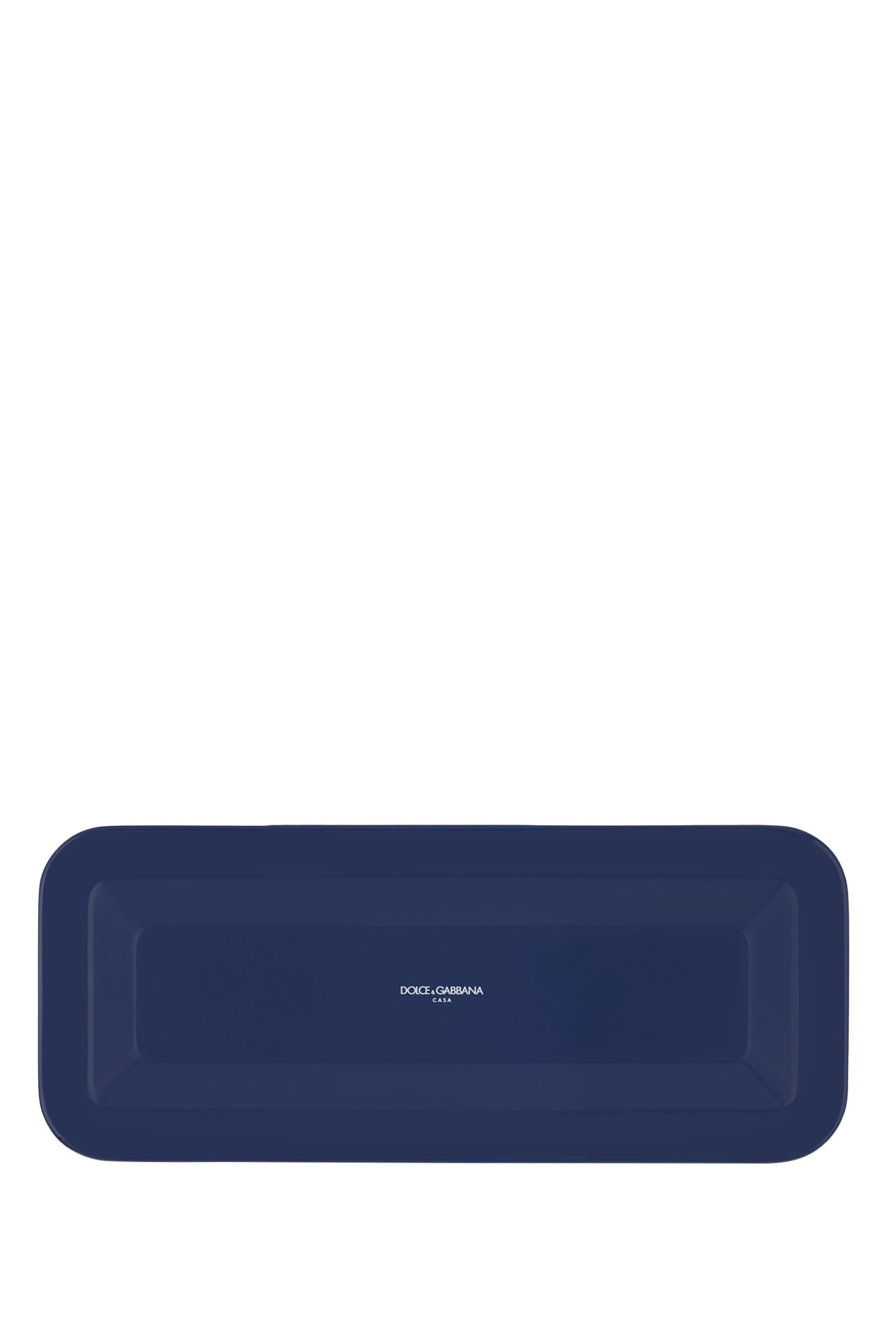 Blu Mediterraneo Rectangular Wooden Tray Small