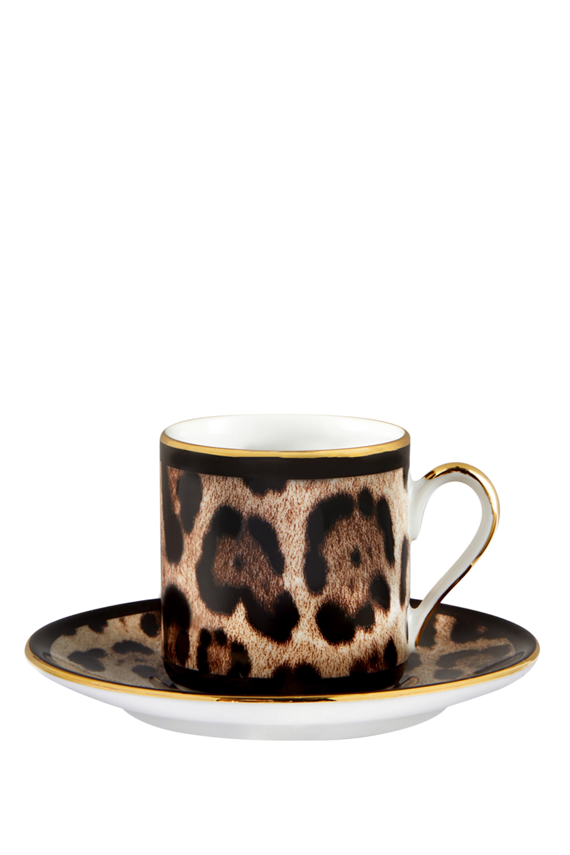 Leopardo Coffee Cup & Saucer Set
