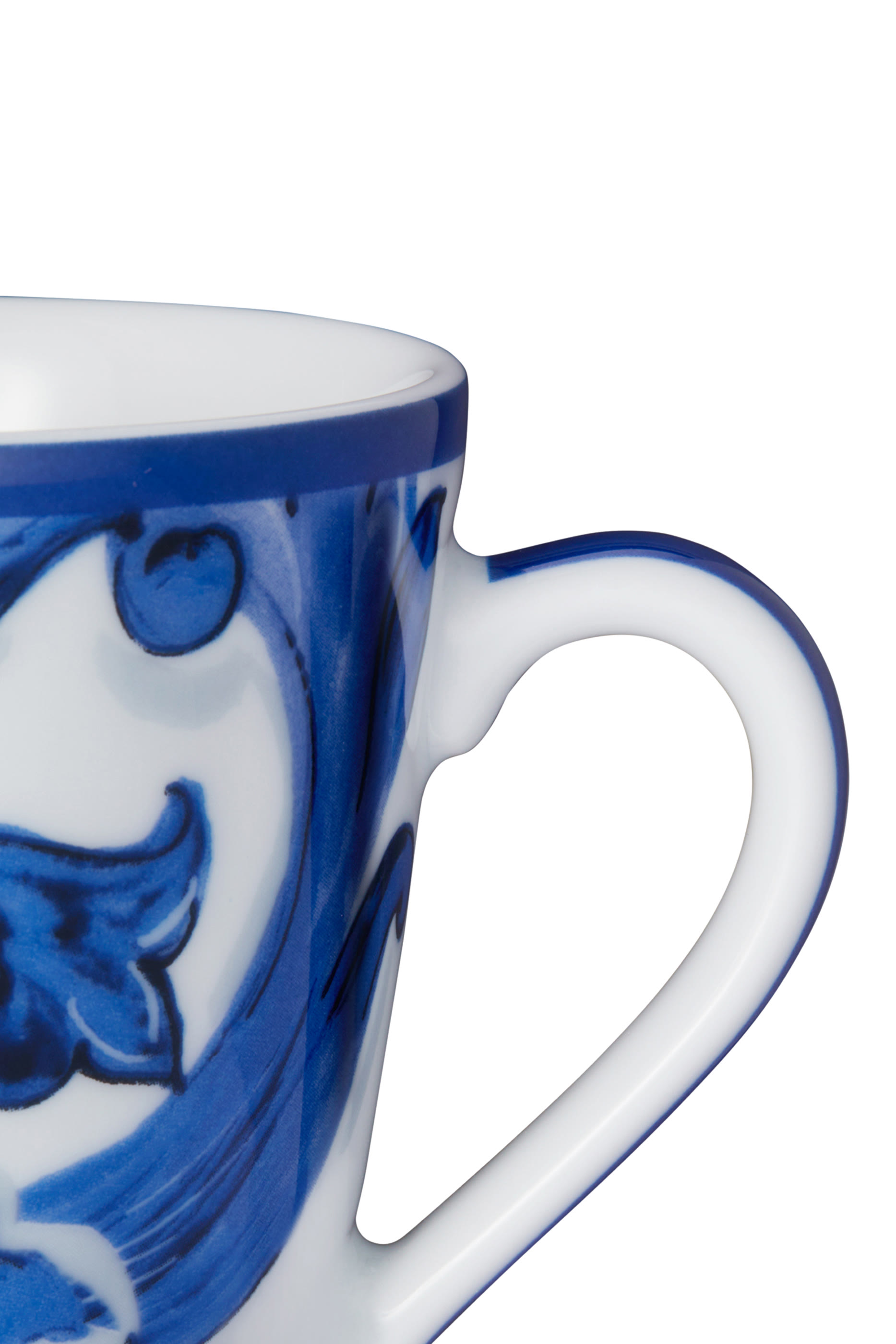 Blu Mediterraneo Foglie Mug