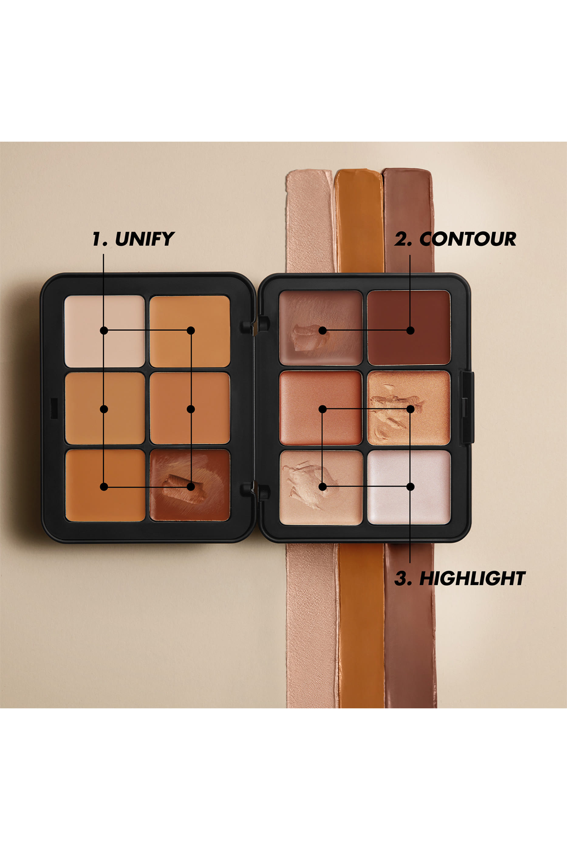 HD Skin Sculpting Palette, 0.9oz