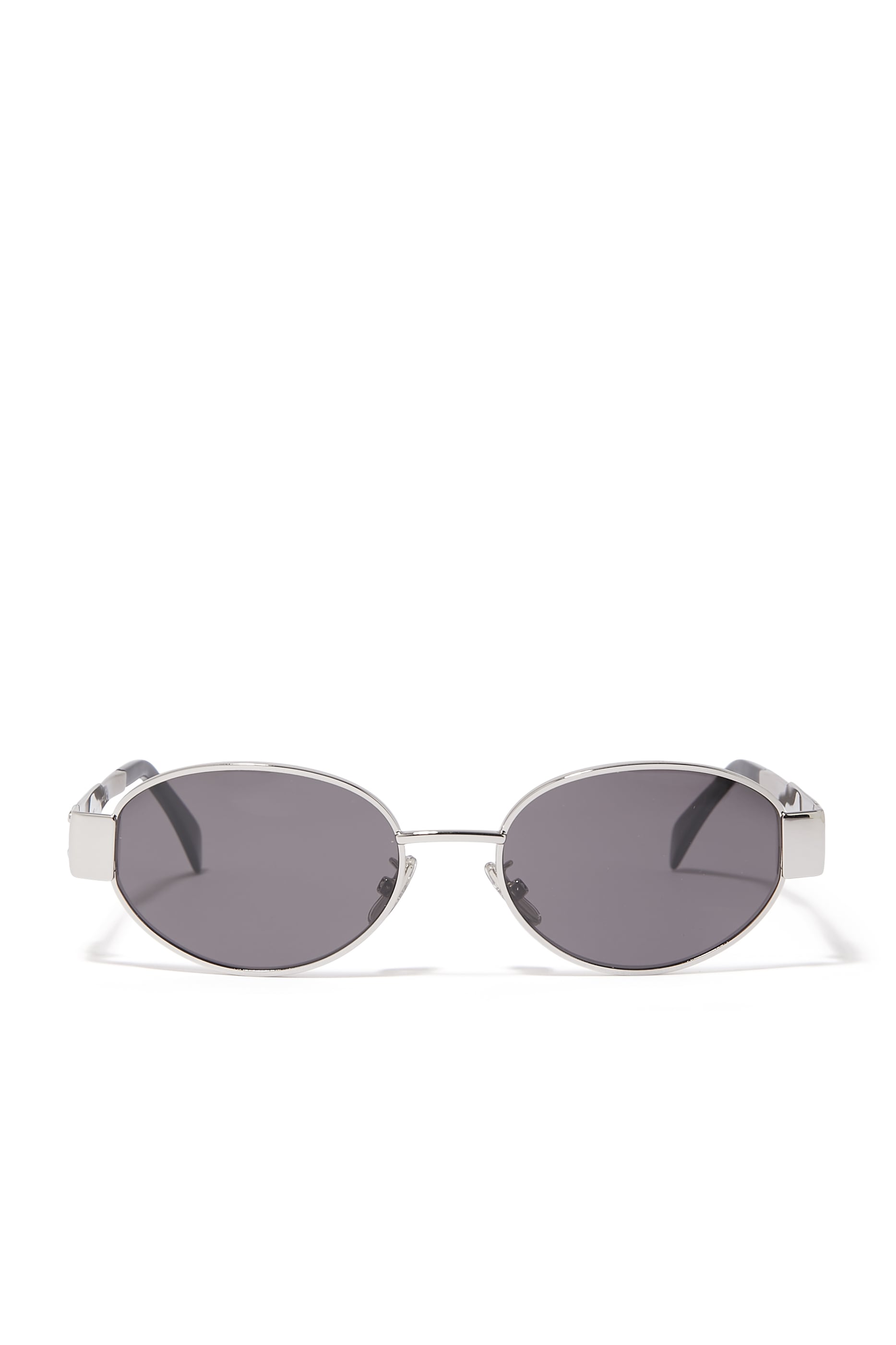 Triomphe Oval Metal Sunglasses