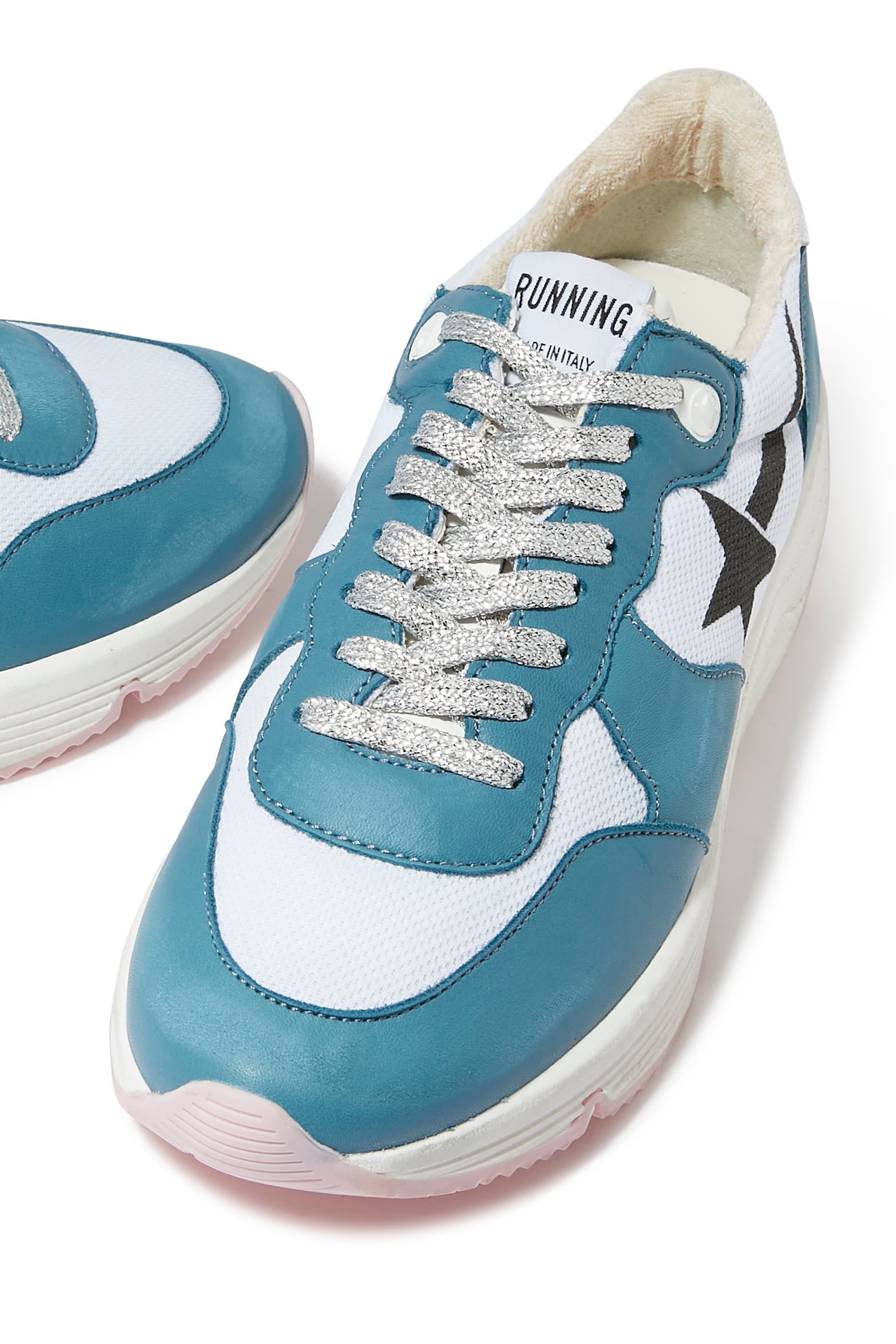 Running Leather Sneakers
