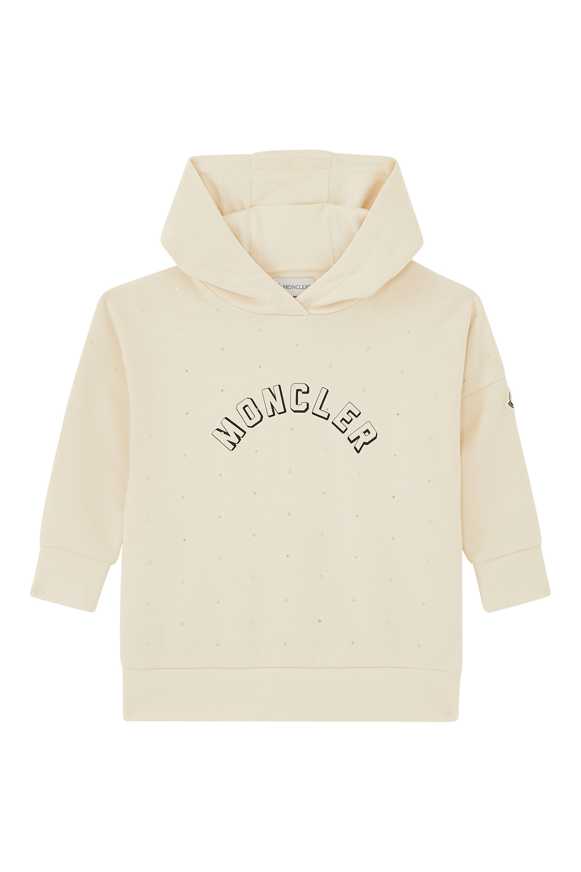 Kids Hooded Crystal Logo Dress