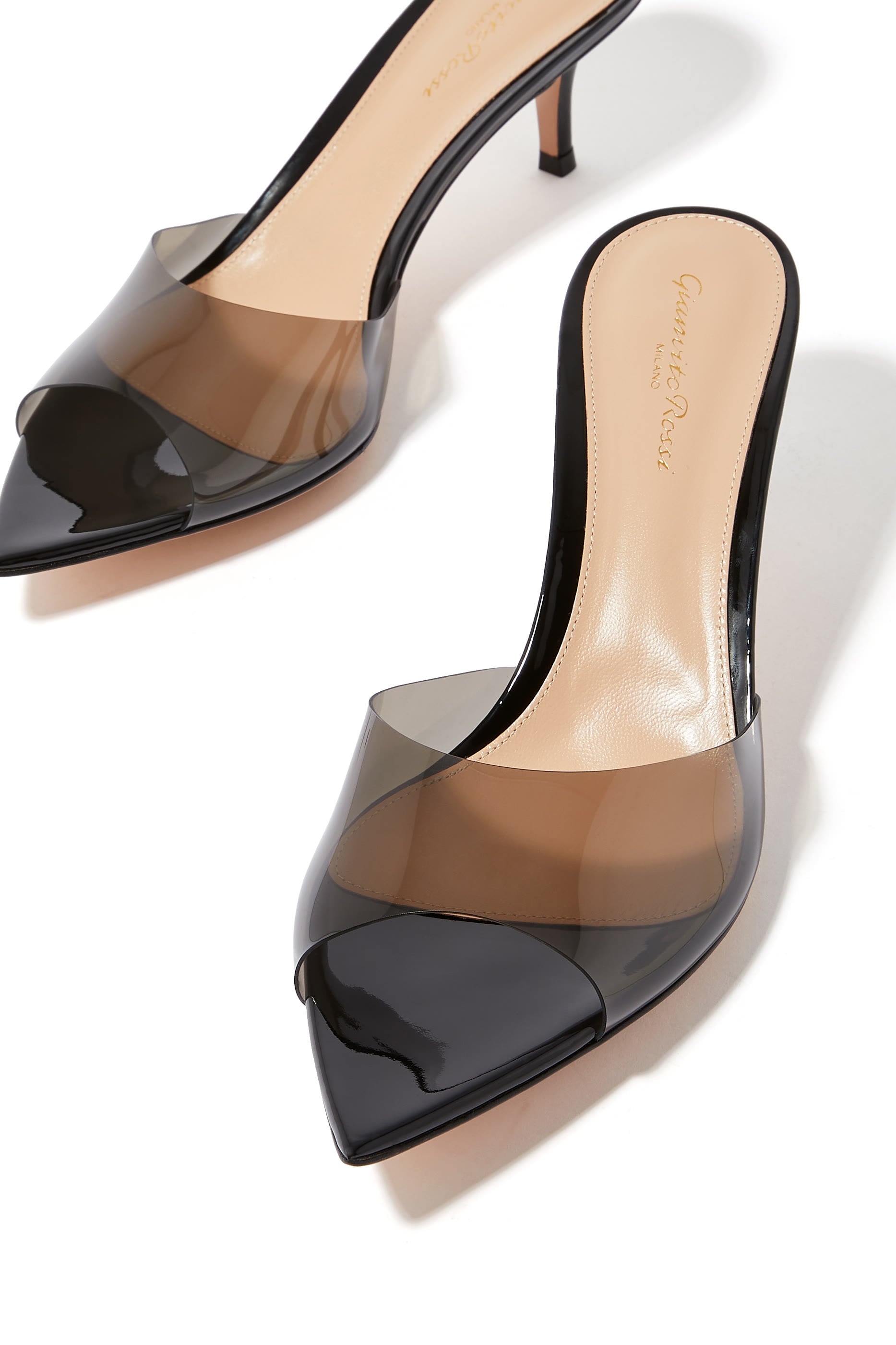 Elle 55 Translucent Mules