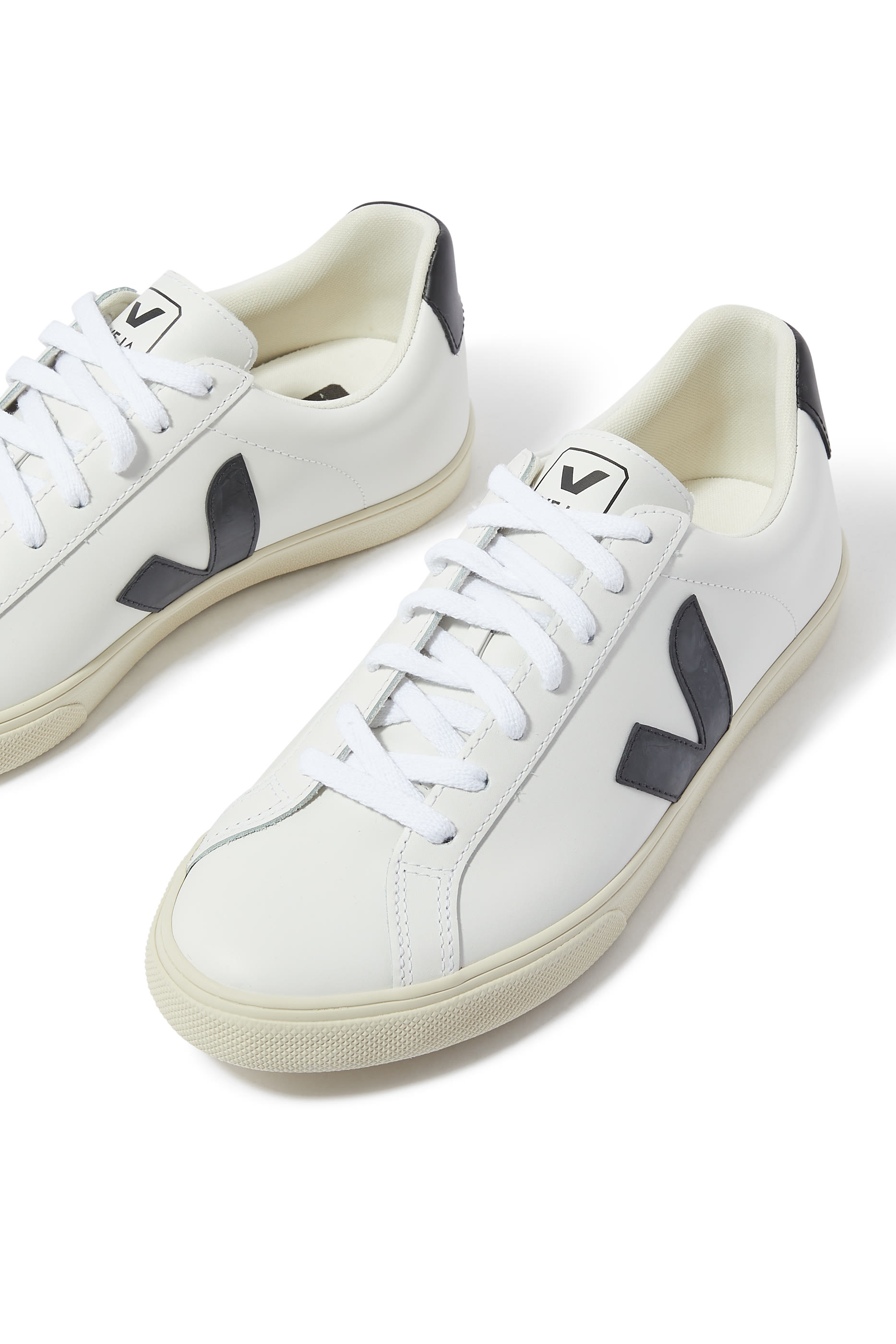 Esplar Logo Leather Low Top Sneakers