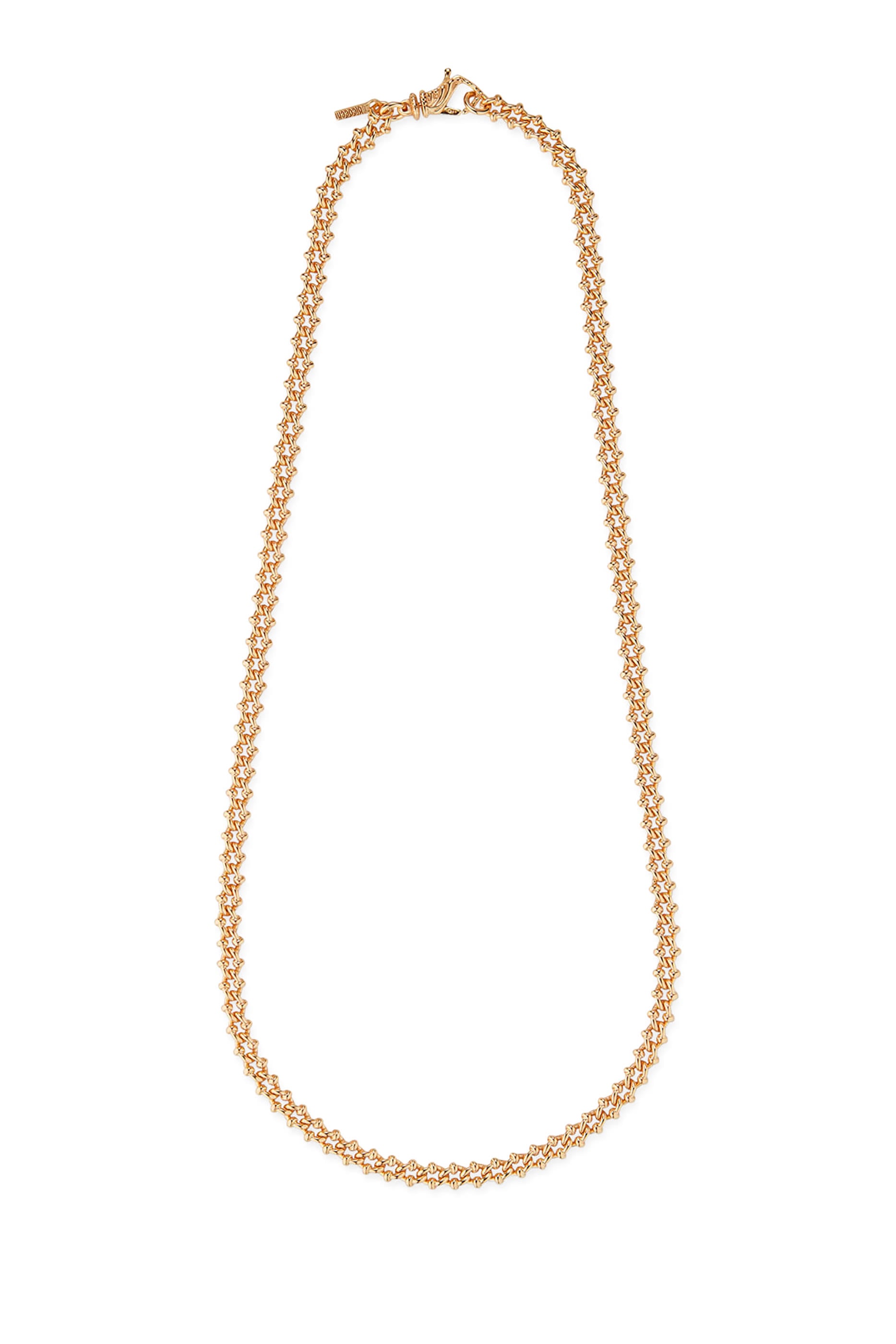 Knotted Chain Necklace, 24k Gold-Plated Sterling Silver