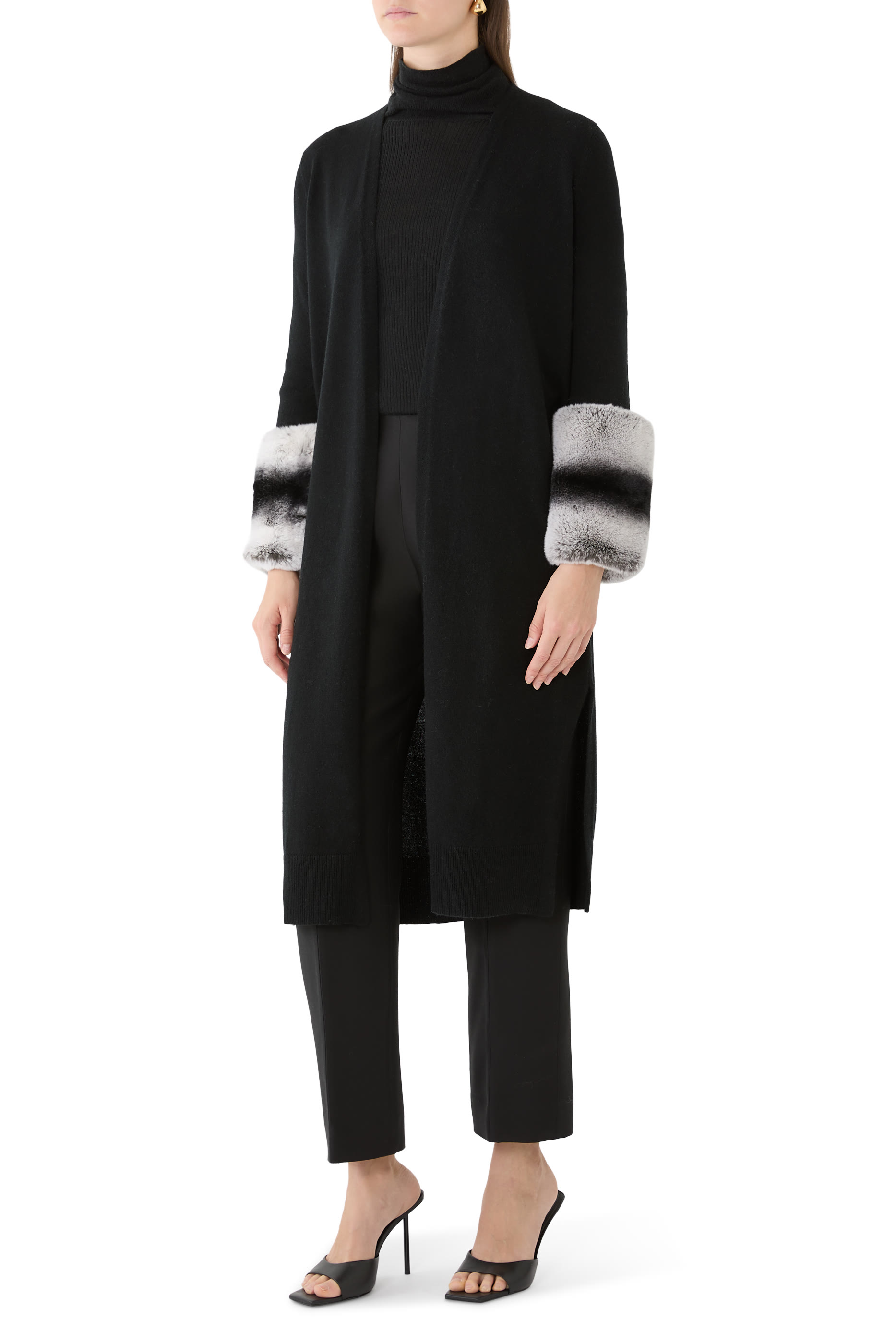  Long Cuff Cardigan