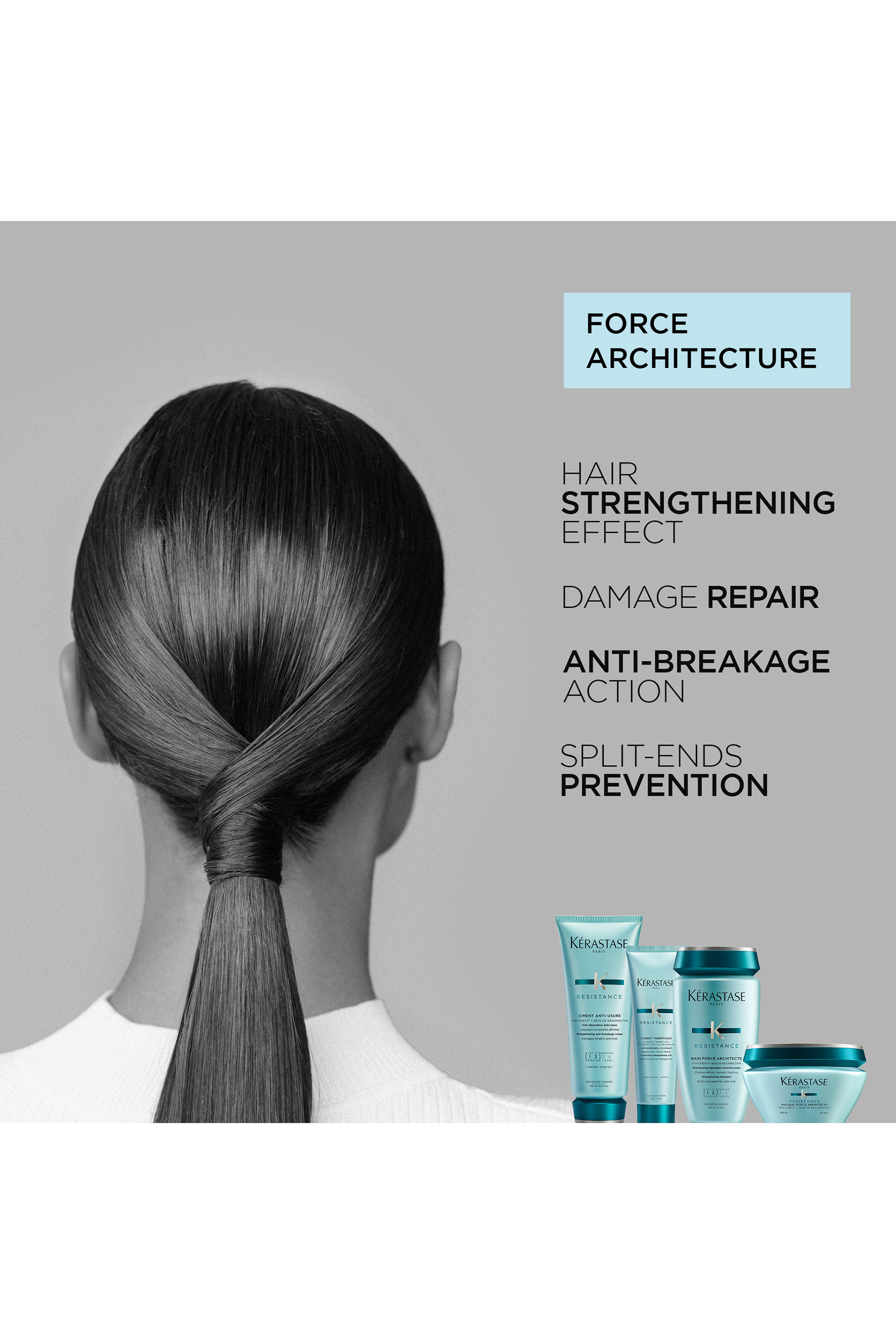 Résistance Bain Force Architecte Shampoo
