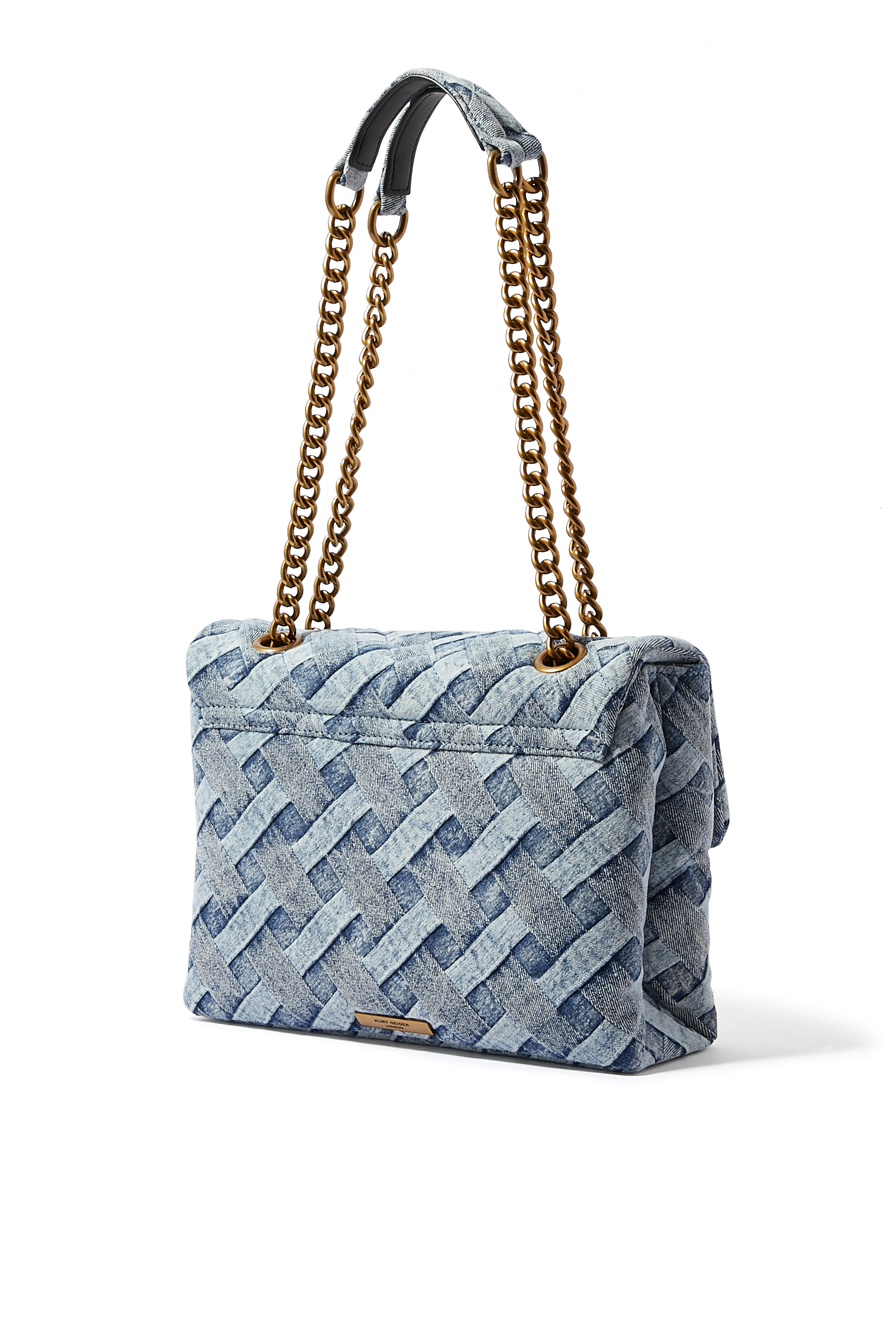 Large Kensington Soft Denim Shoulder Bag