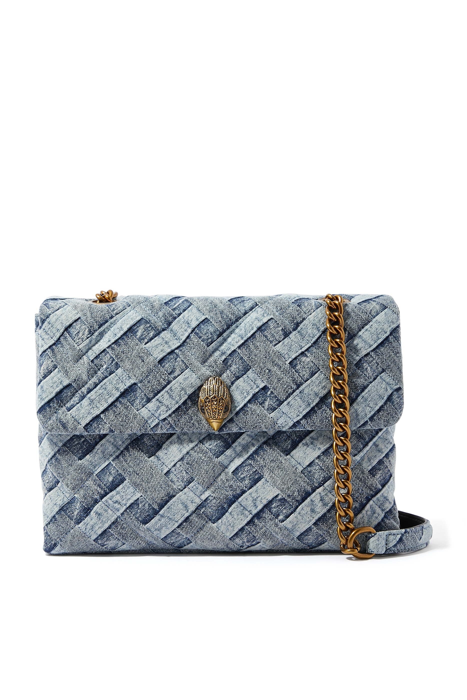 Large Kensington Soft Denim Shoulder Bag