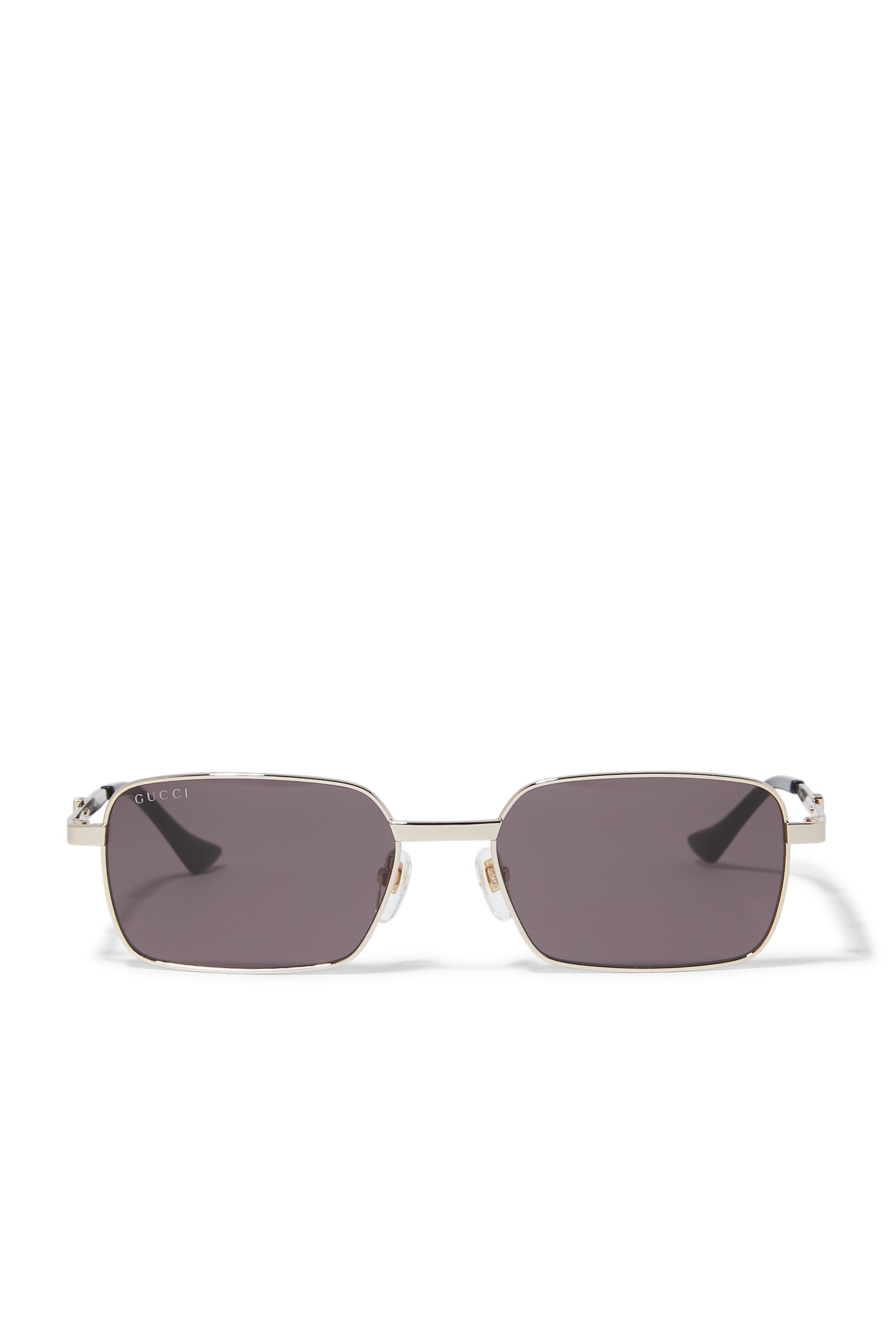 Rectangular-Frame Sunglasses