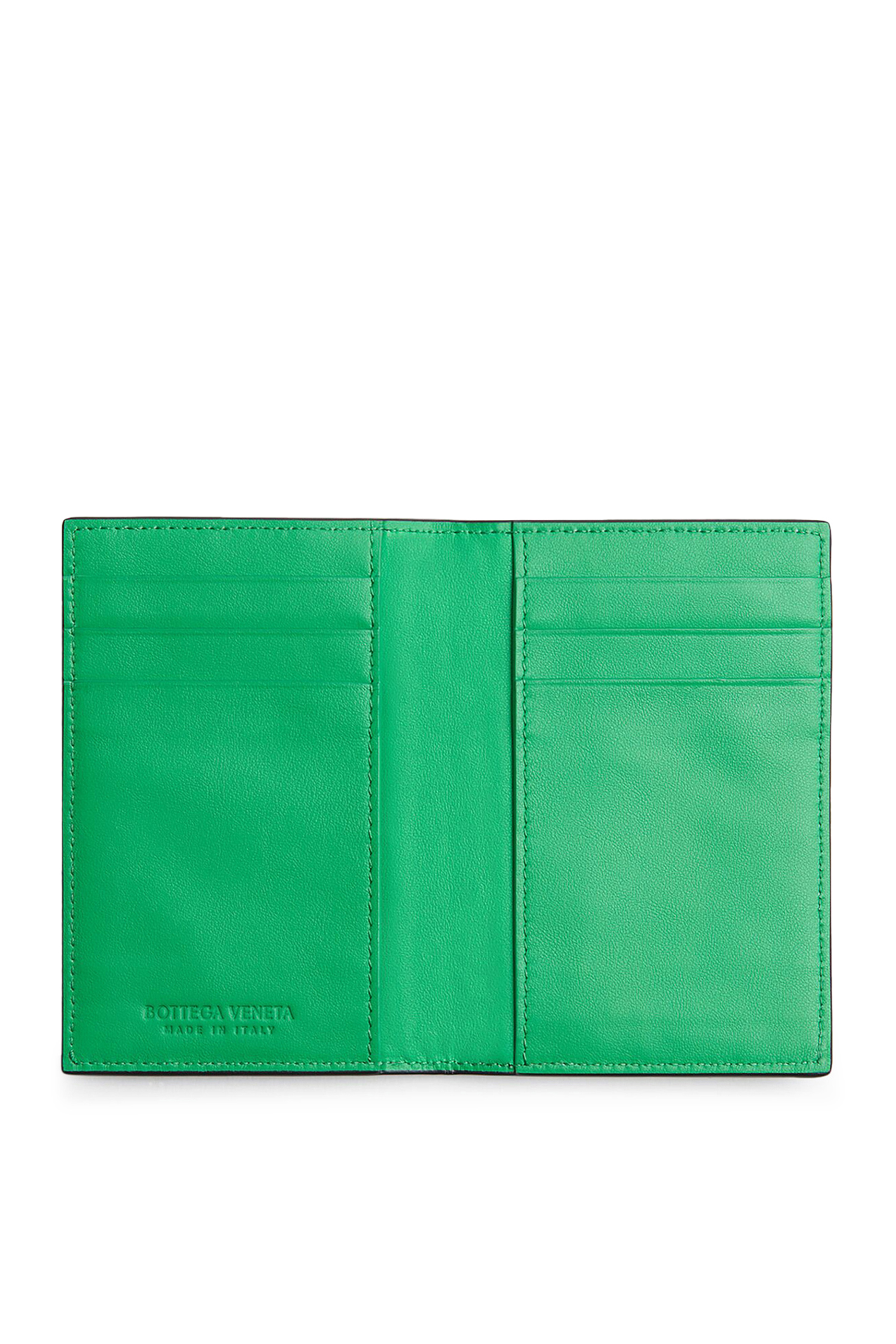 Intrecciato Flap Card Case